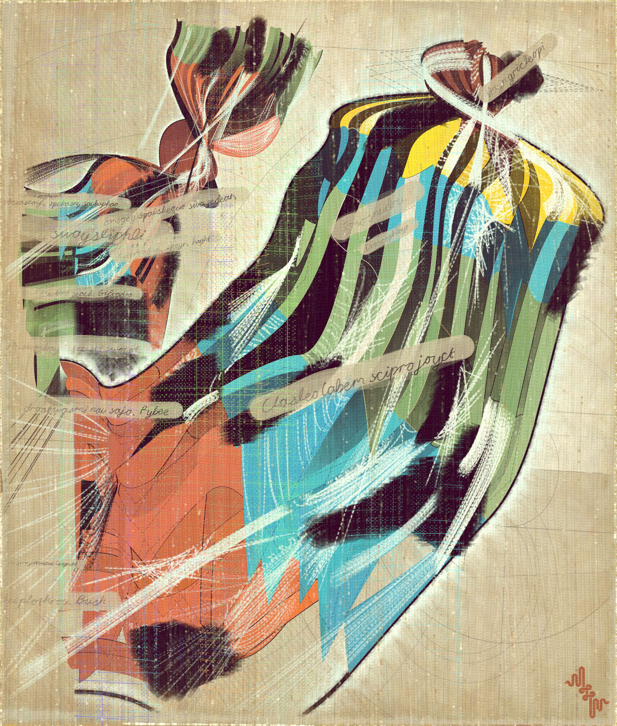 Amplitudes of Canvas #1000134