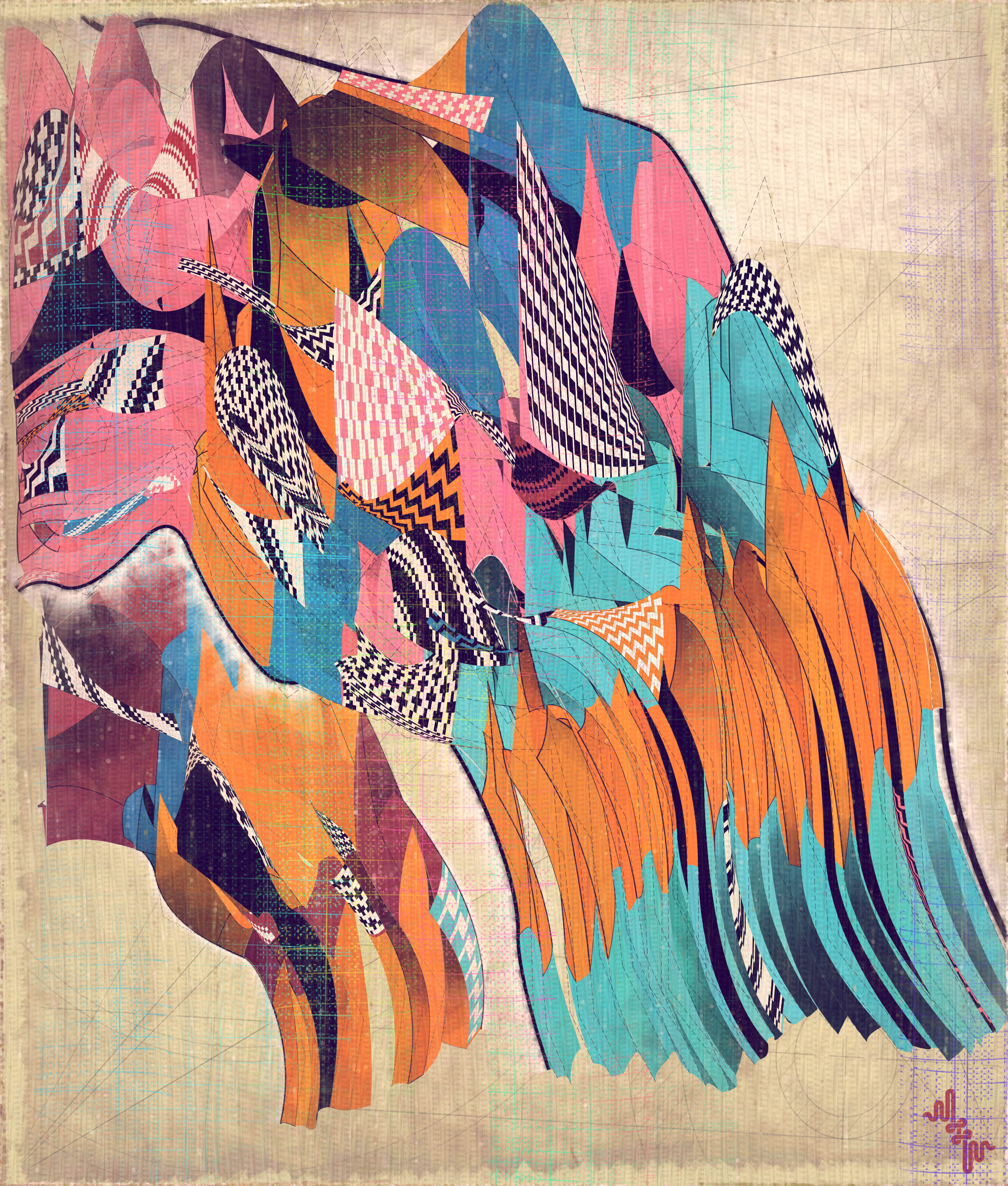 Amplitudes of Canvas #1000141