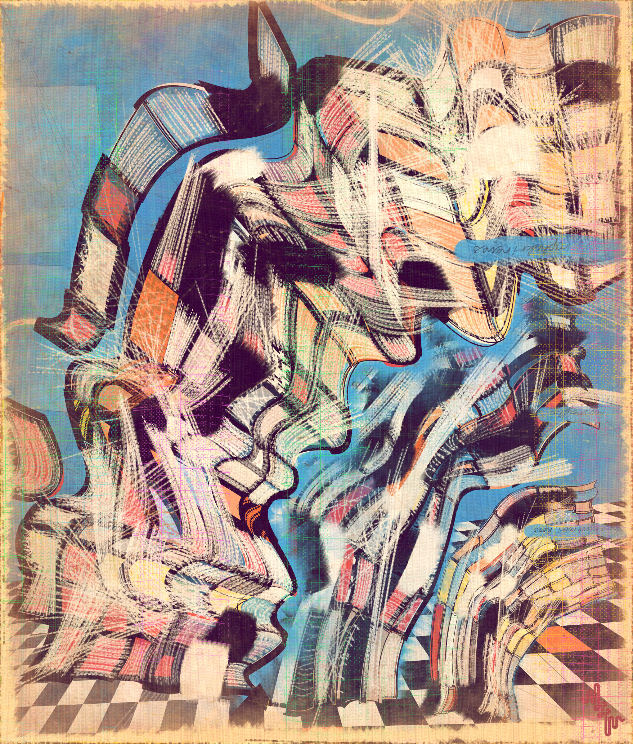 Amplitudes of Canvas #1000143
