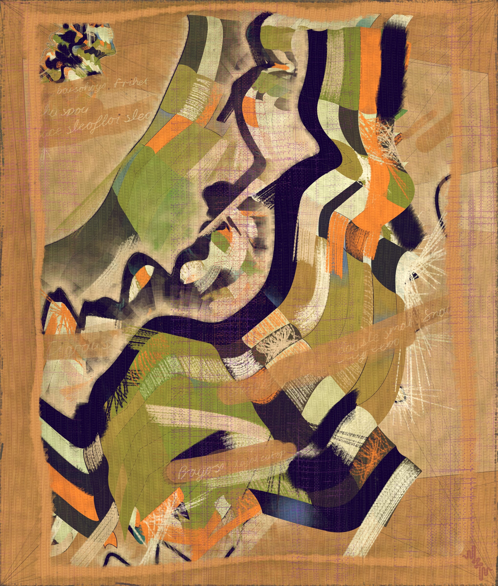 Amplitudes of Canvas #1000144