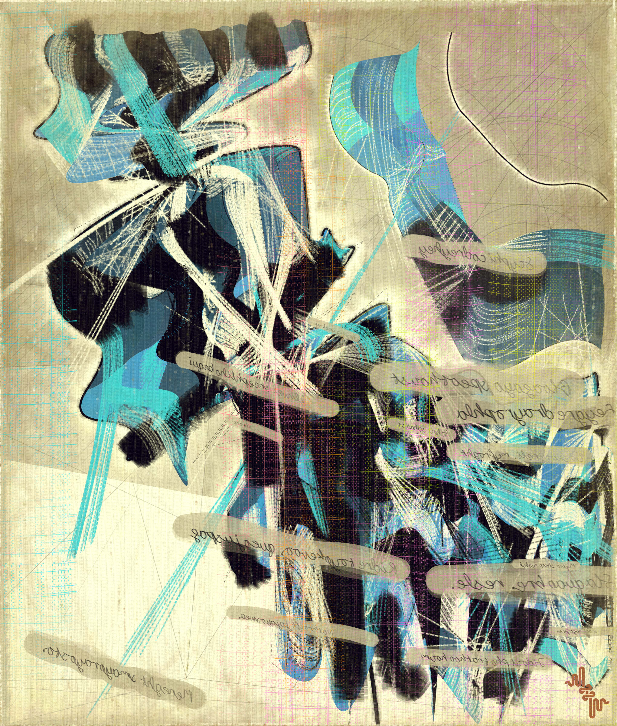 Amplitudes of Canvas #1000146
