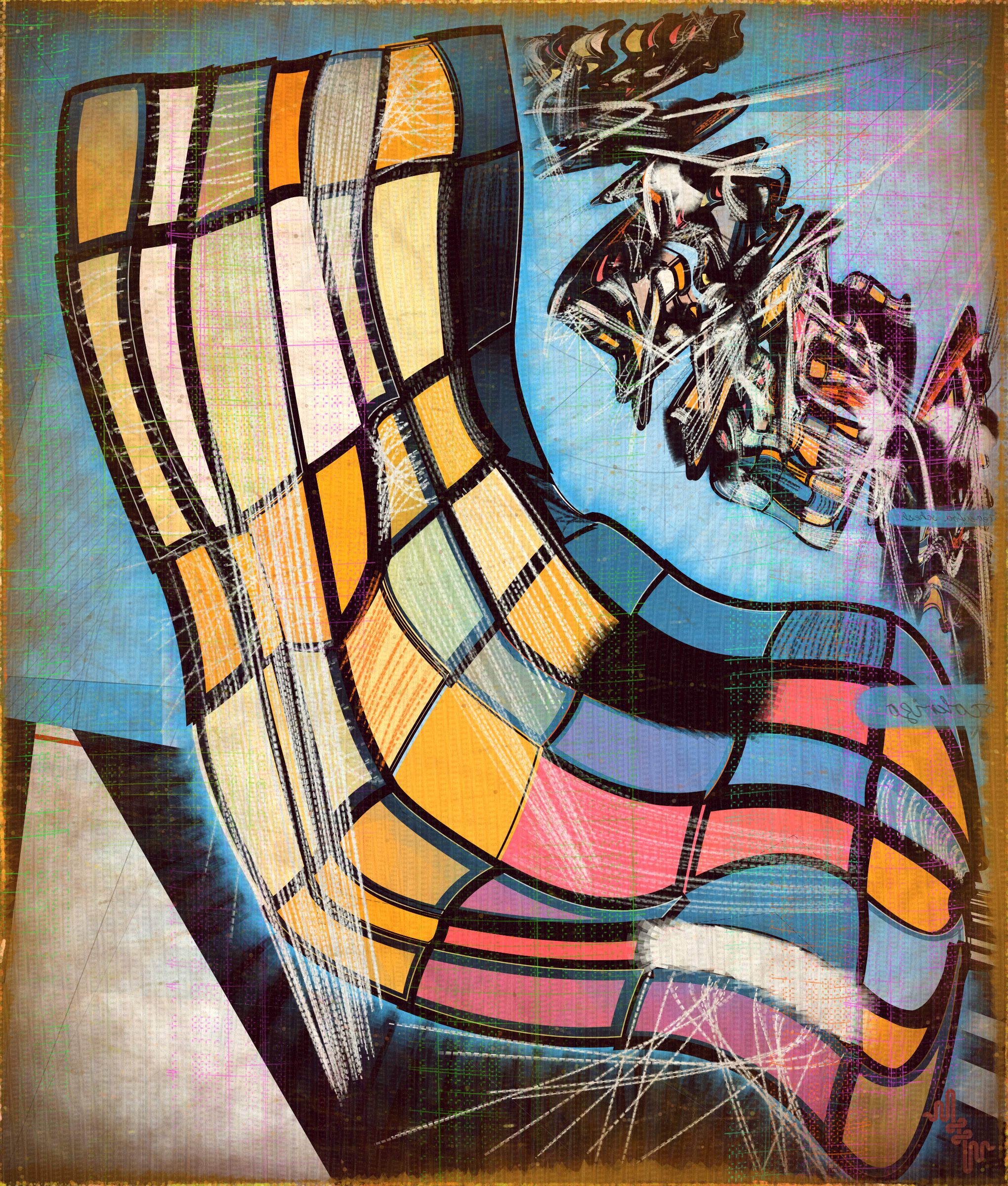 Amplitudes of Canvas #1000150