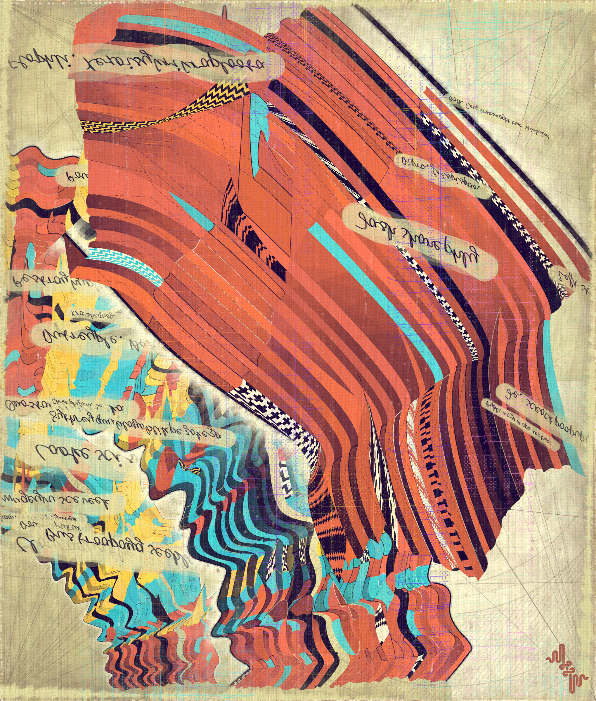 Amplitudes of Canvas #1000154