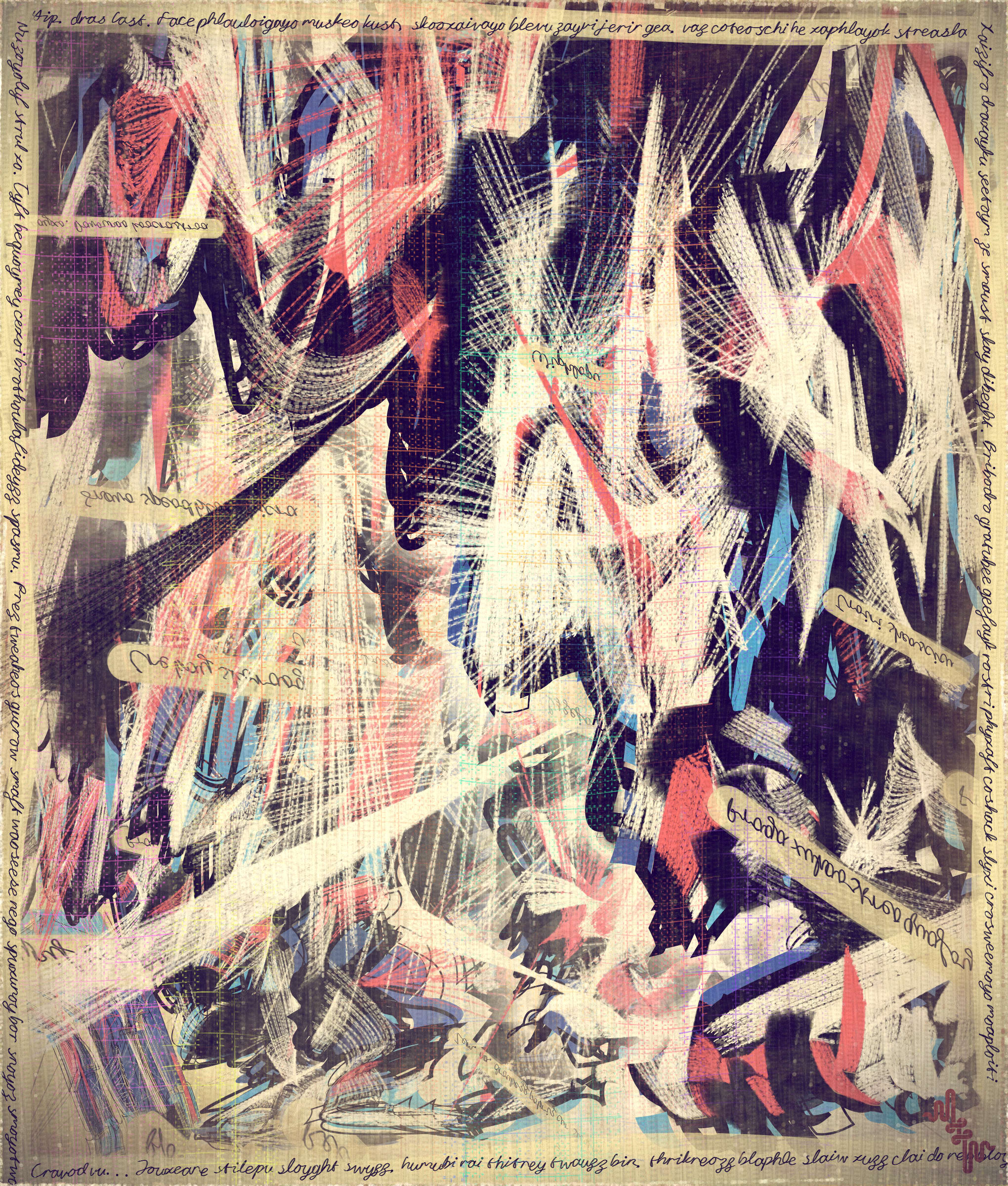 Amplitudes of Canvas #1000155