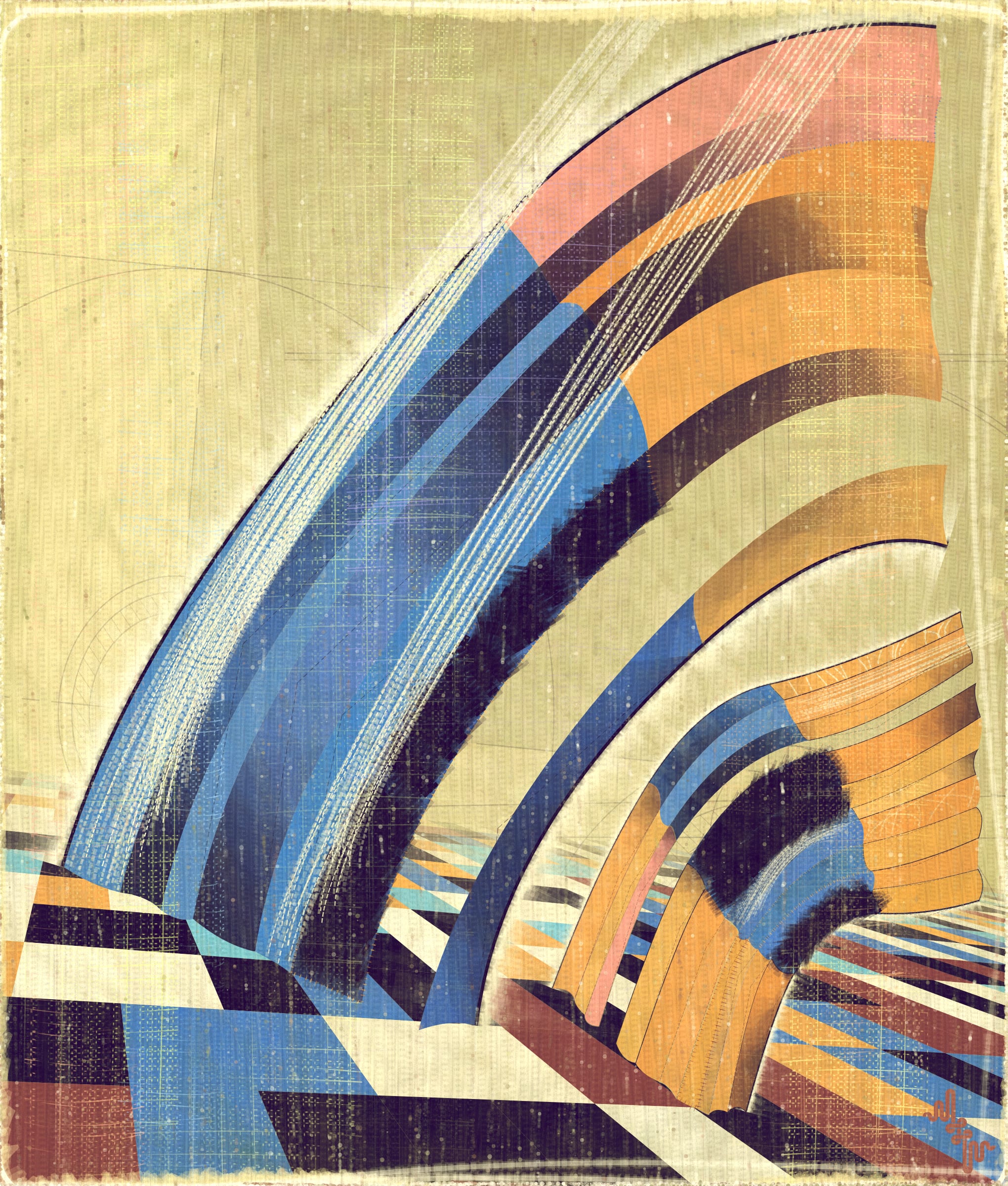 Amplitudes of Canvas #1000158