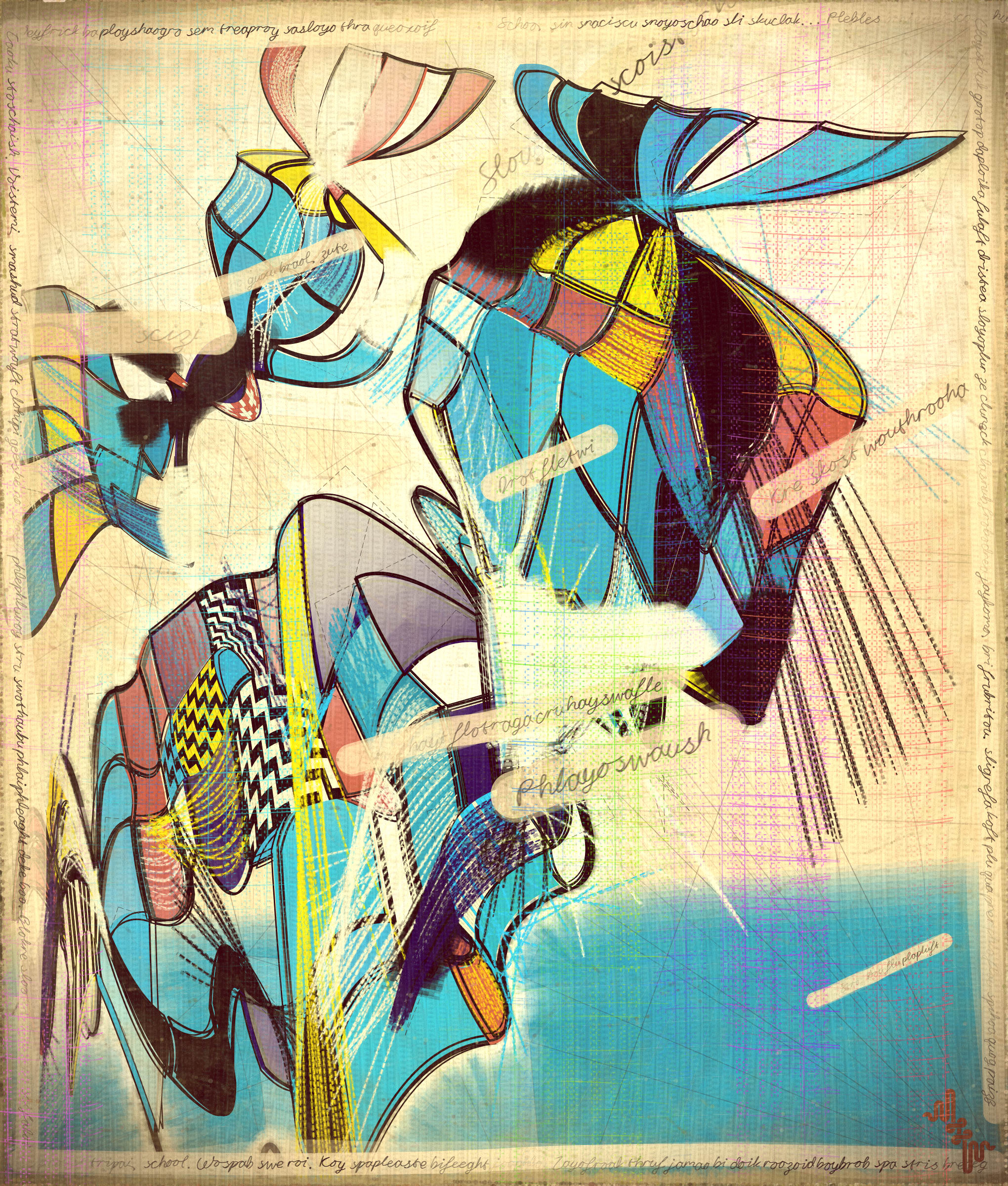 Amplitudes of Canvas #1000159