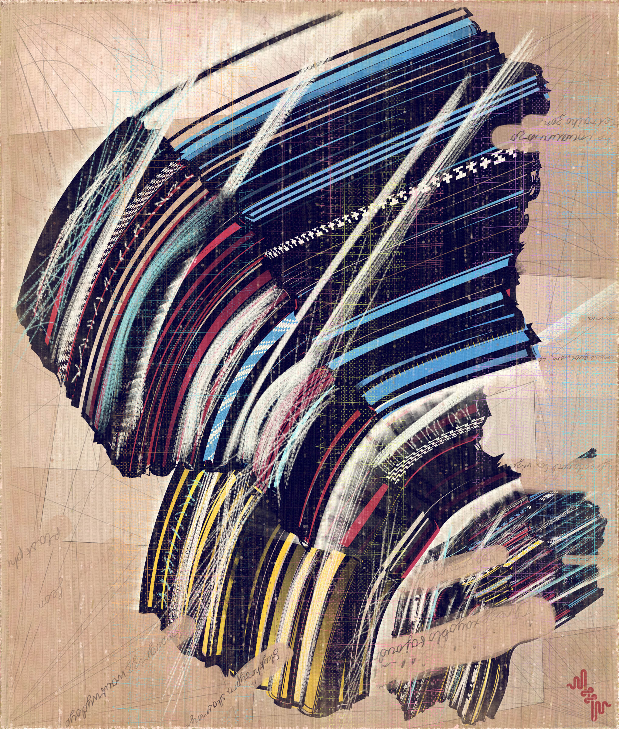 Amplitudes of Canvas #1000161