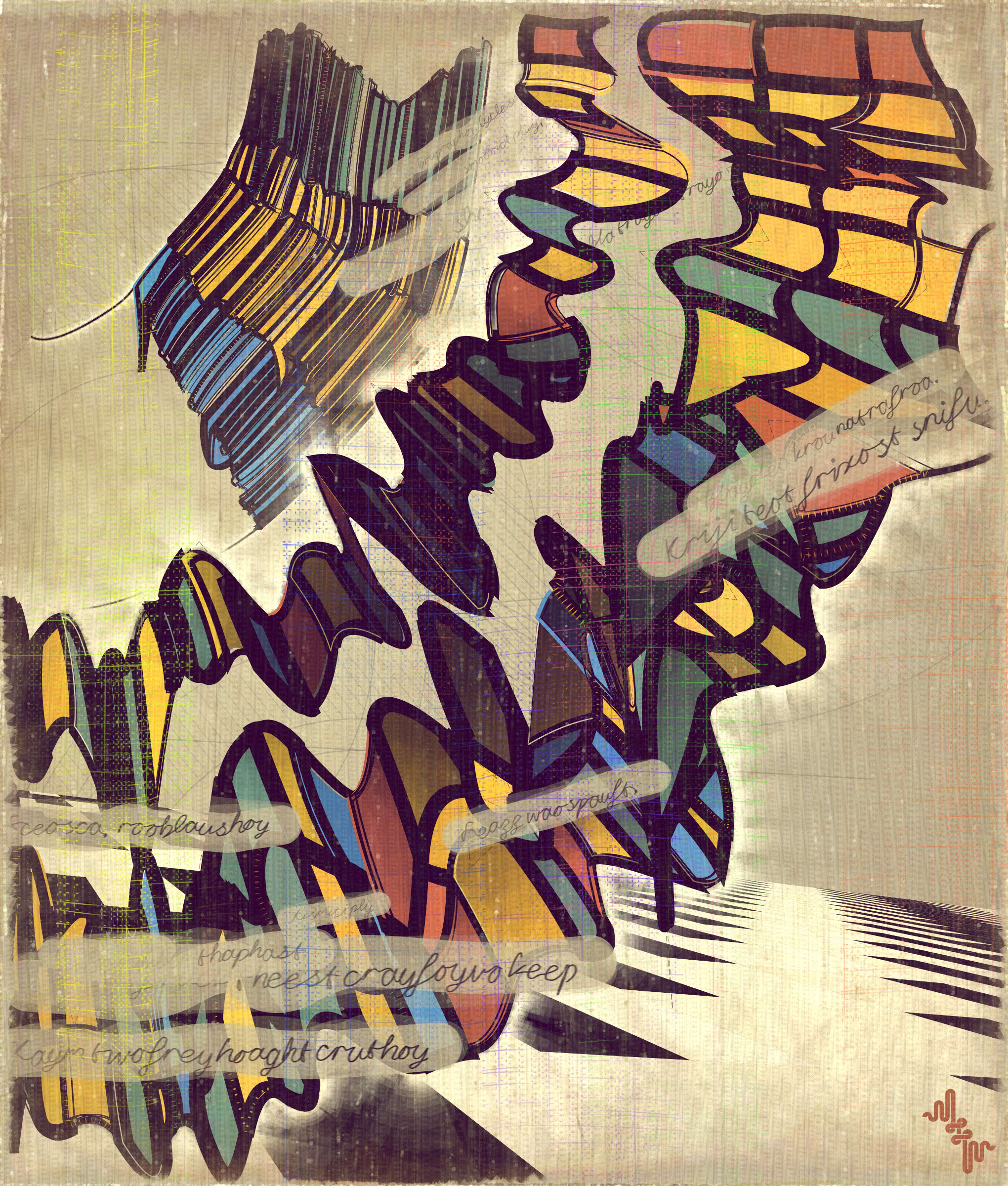 Amplitudes of Canvas #1000163