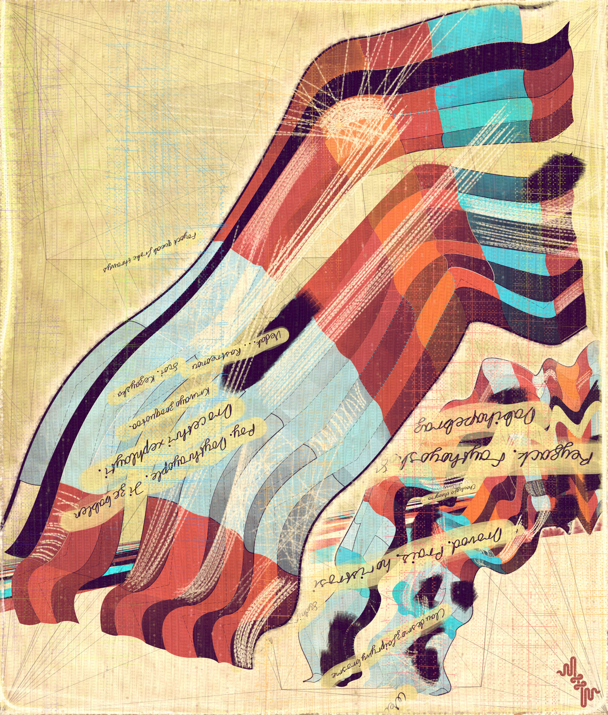 Amplitudes of Canvas #1000171