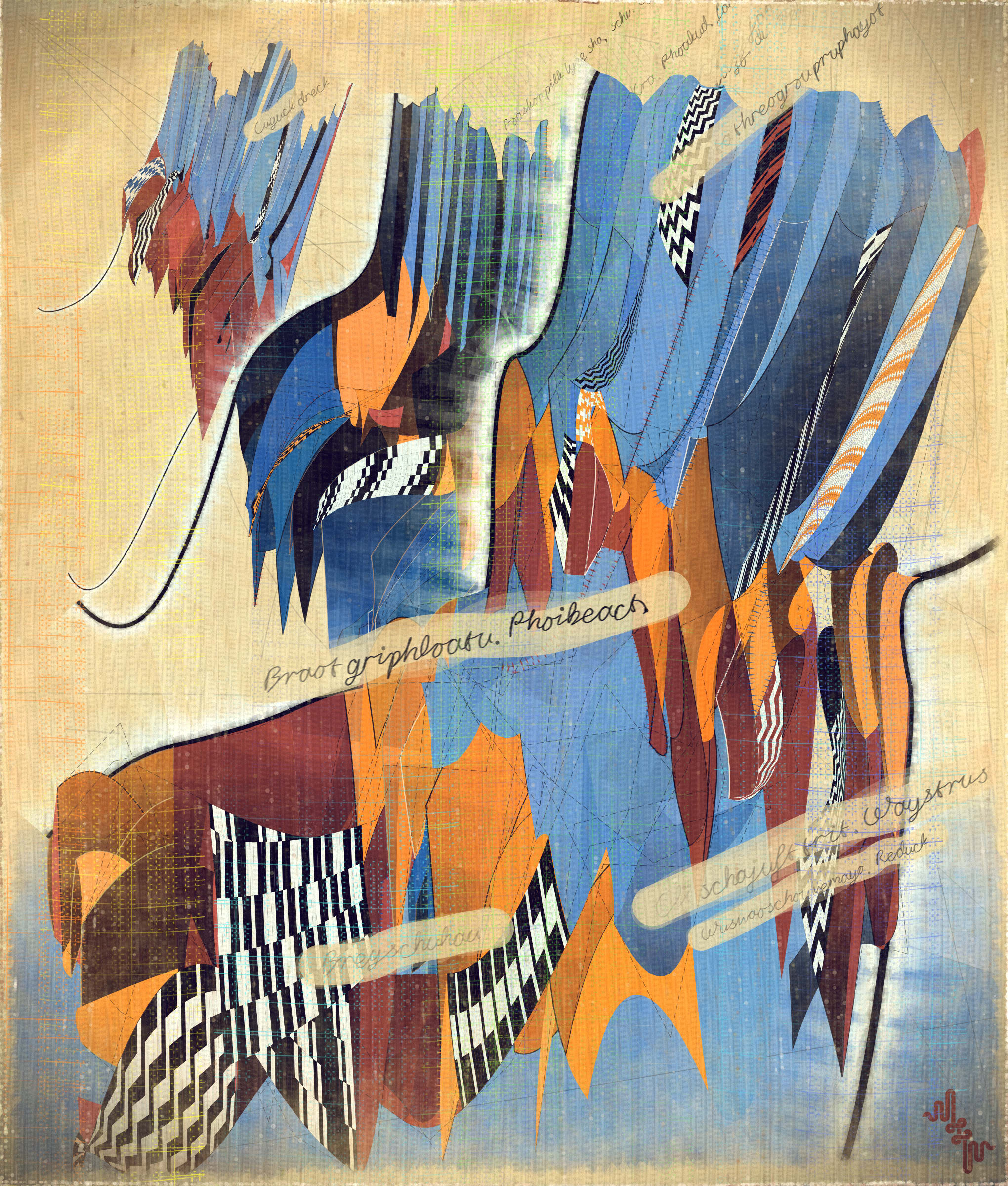 Amplitudes of Canvas #1000173