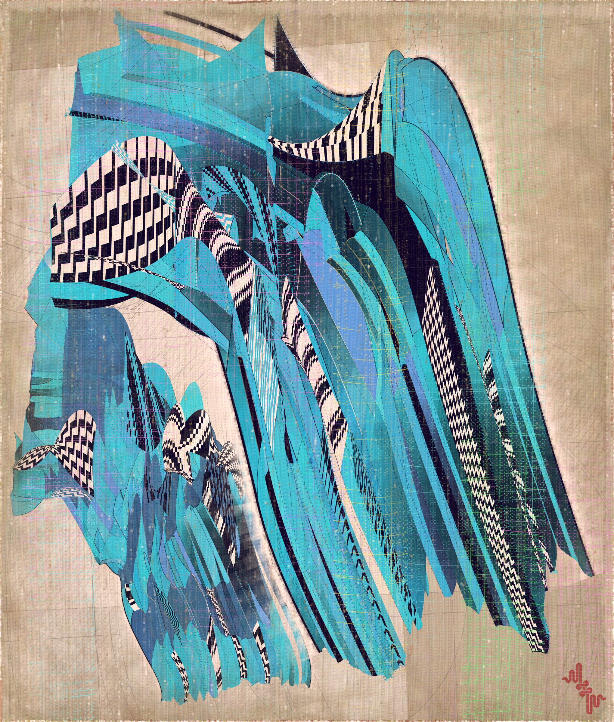 Amplitudes of Canvas #1000181