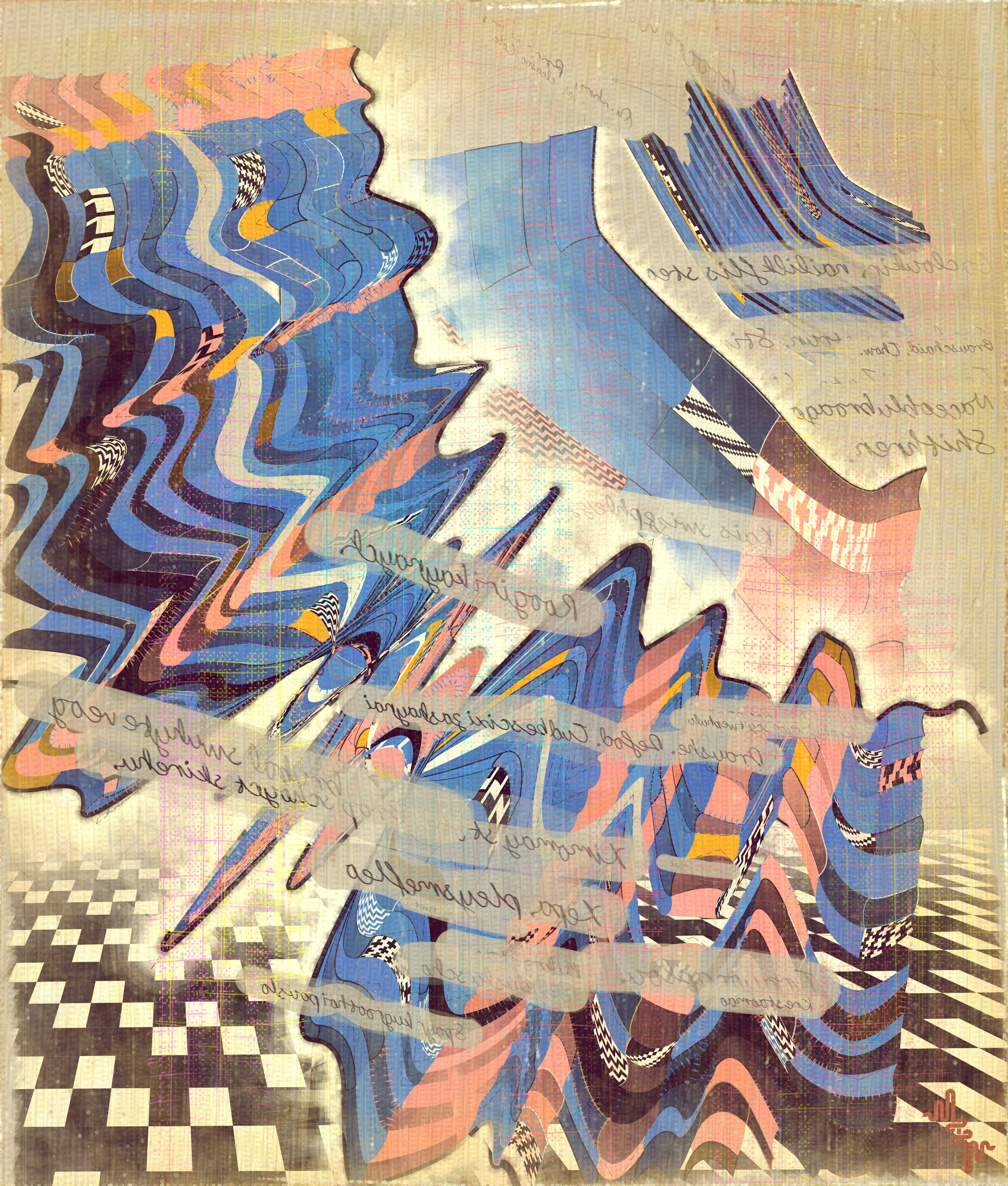 Amplitudes of Canvas #1000184