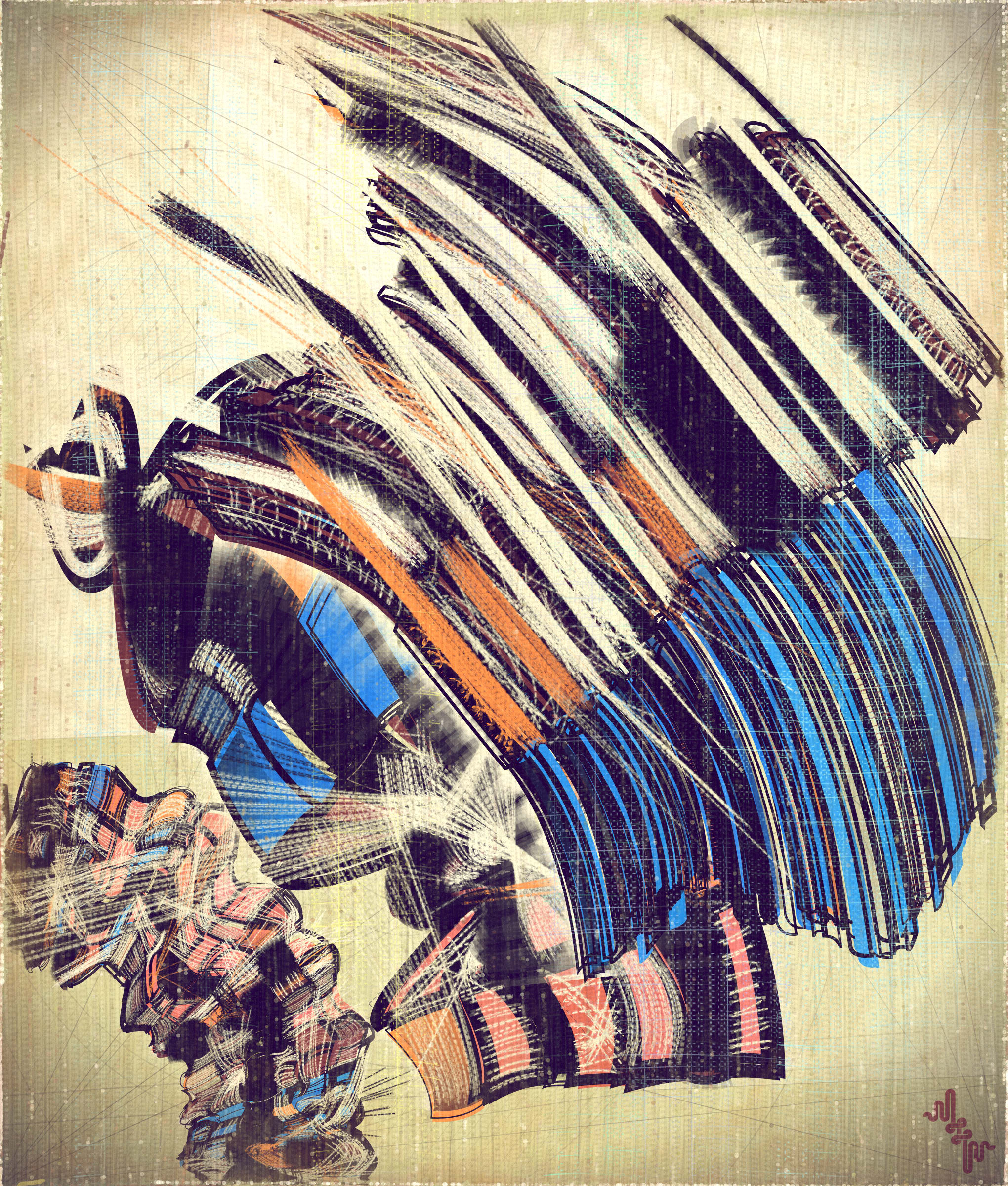 Amplitudes of Canvas #1000191