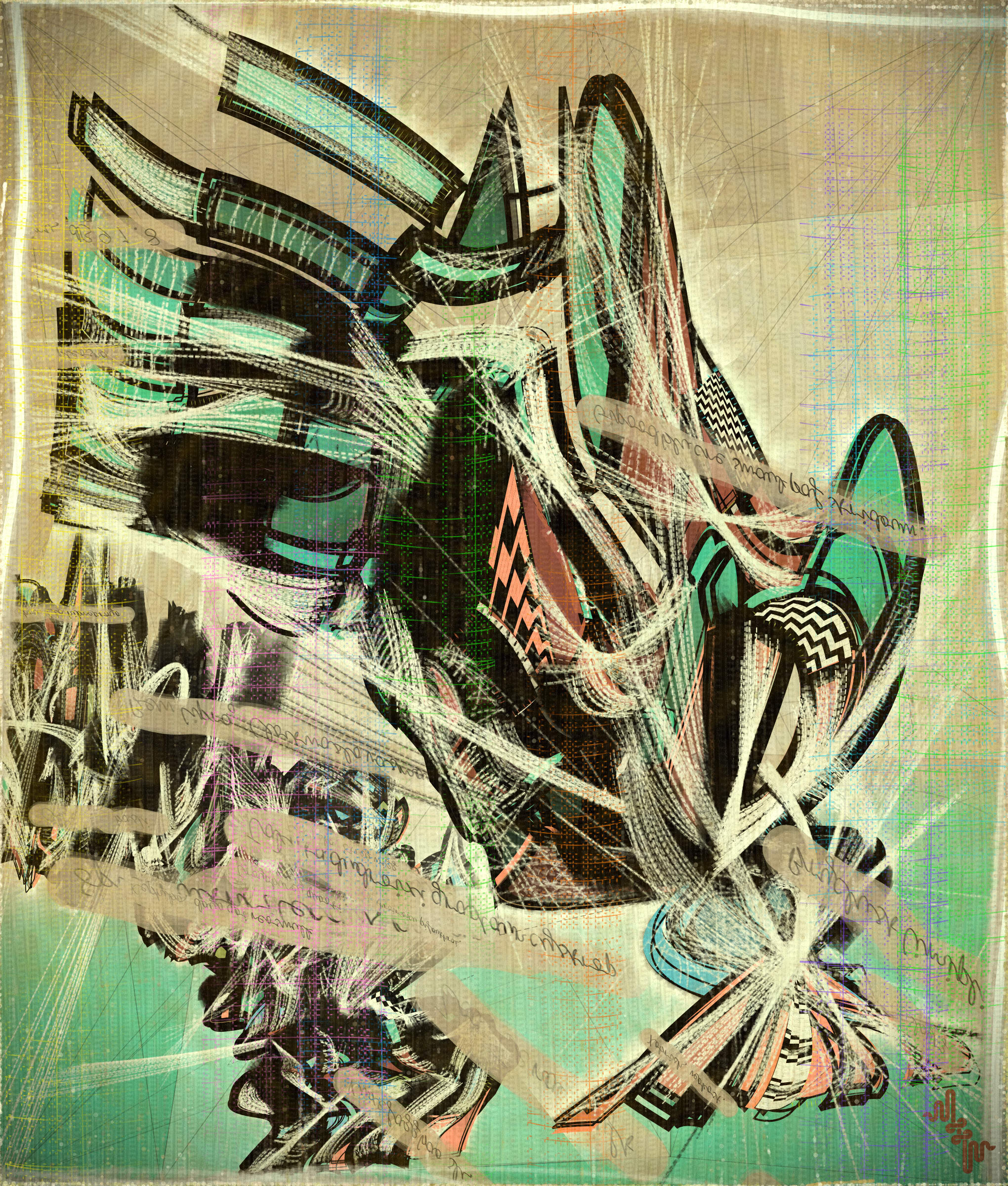 Amplitudes of Canvas #1000199