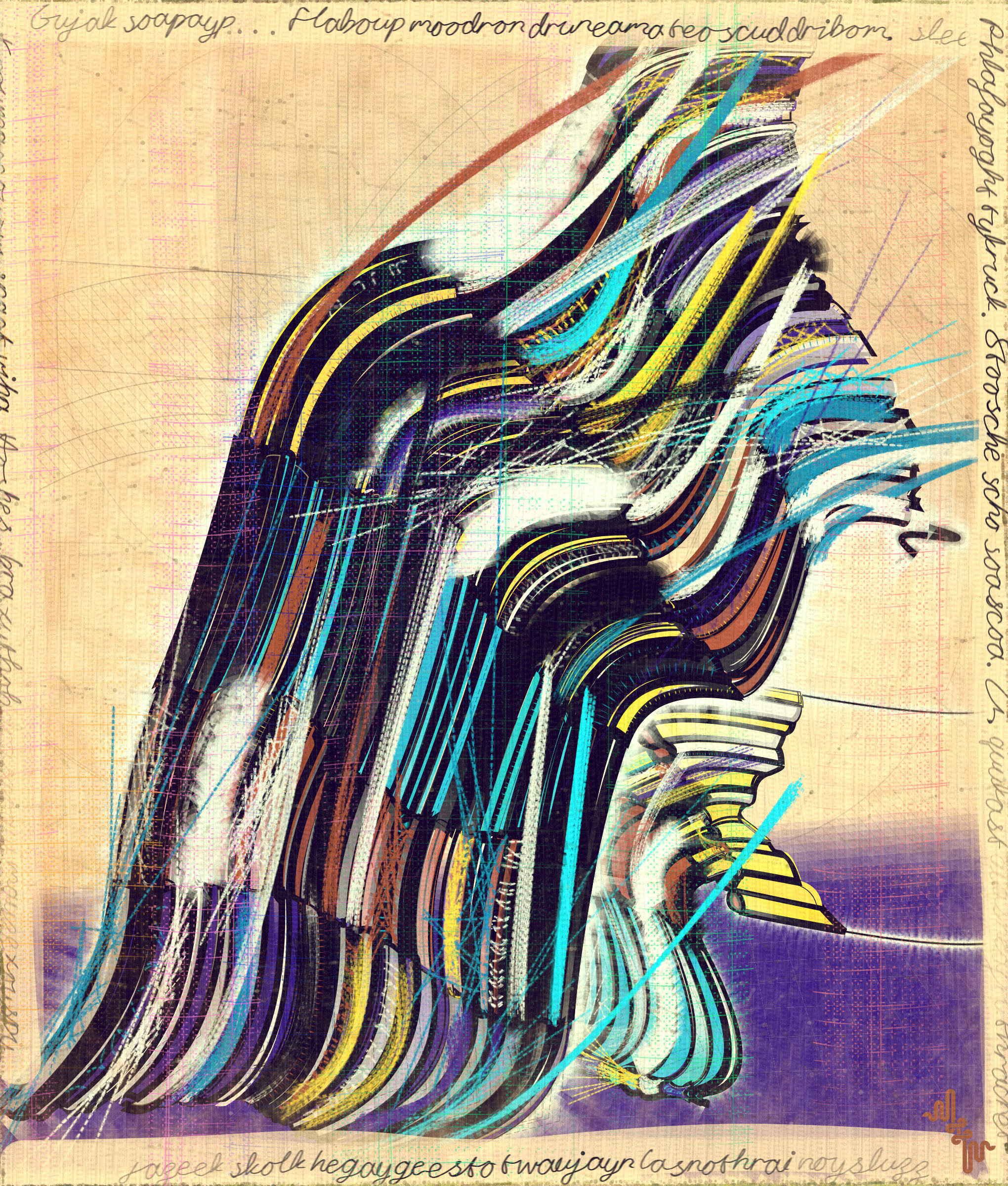 Amplitudes of Canvas #1000202