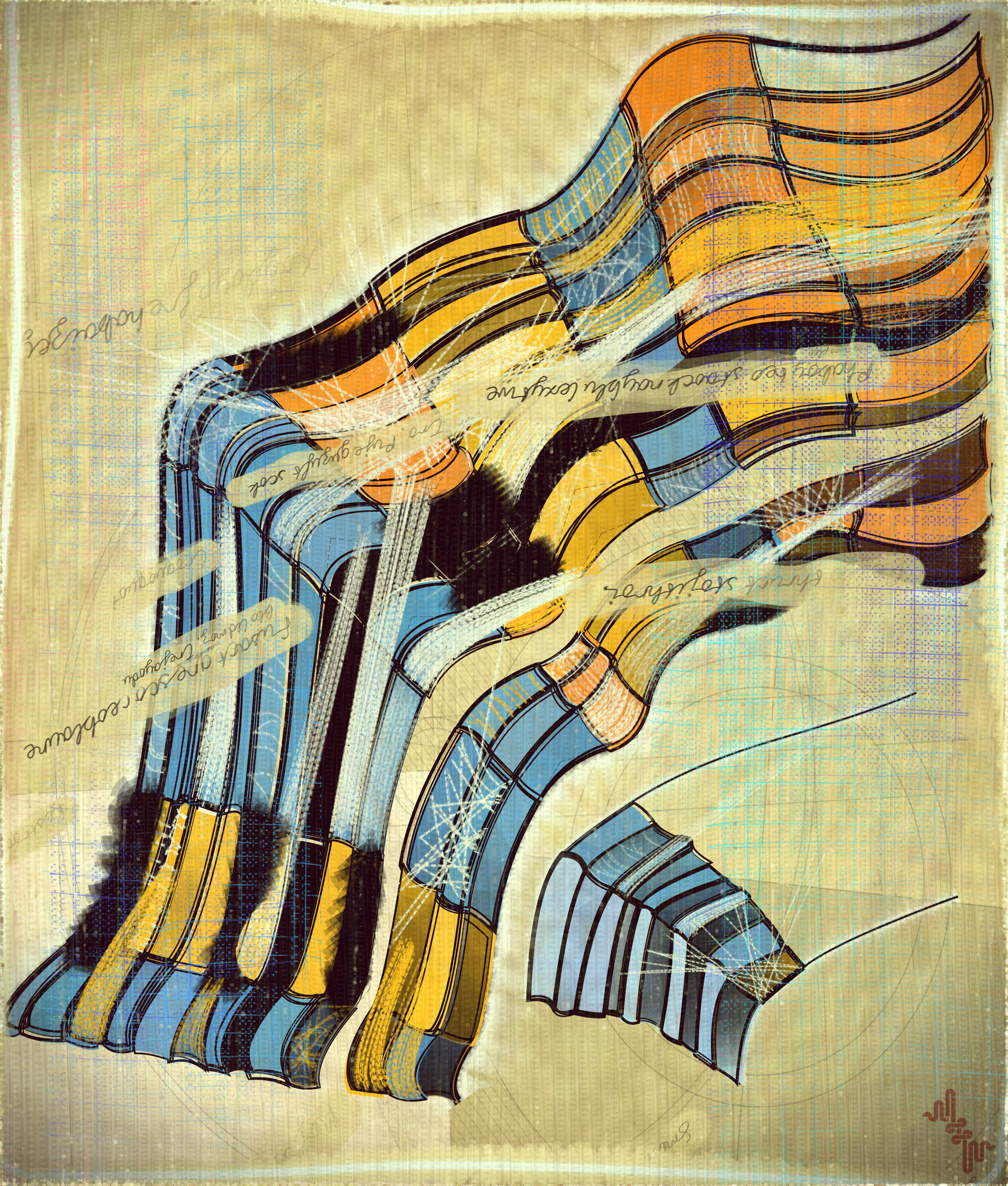 Amplitudes of Canvas #1000208