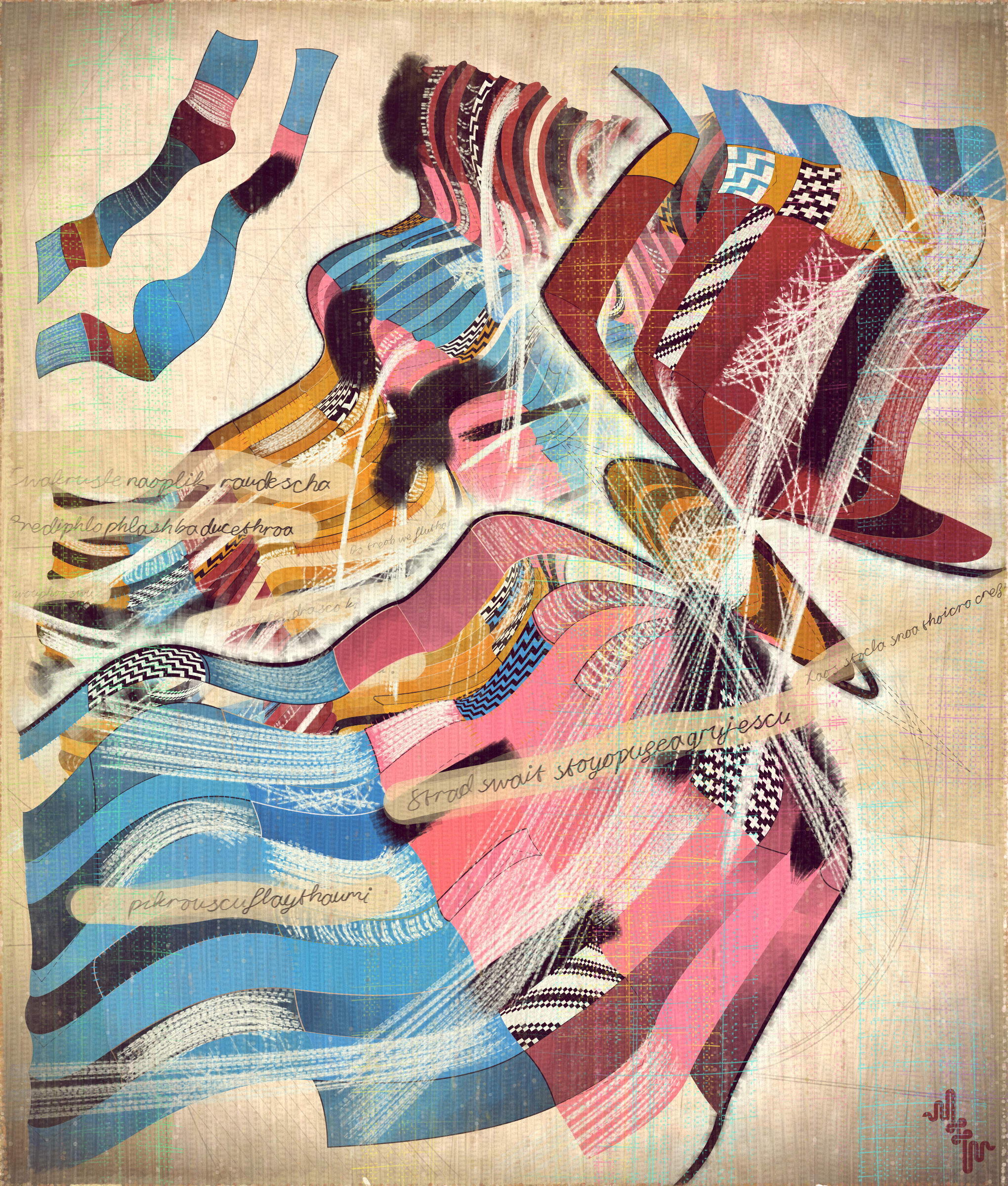 Amplitudes of Canvas #1000213