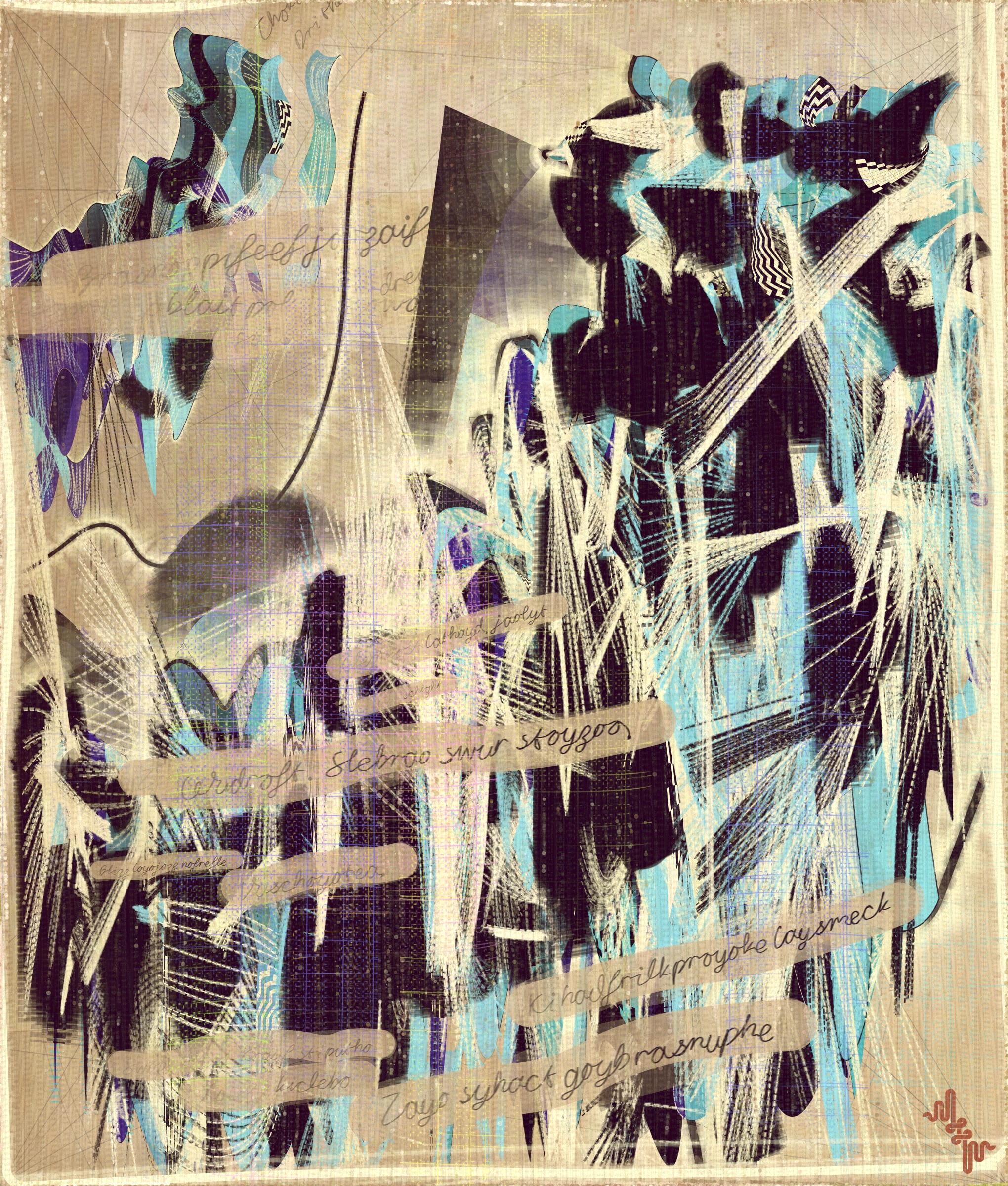 Amplitudes of Canvas #1000214