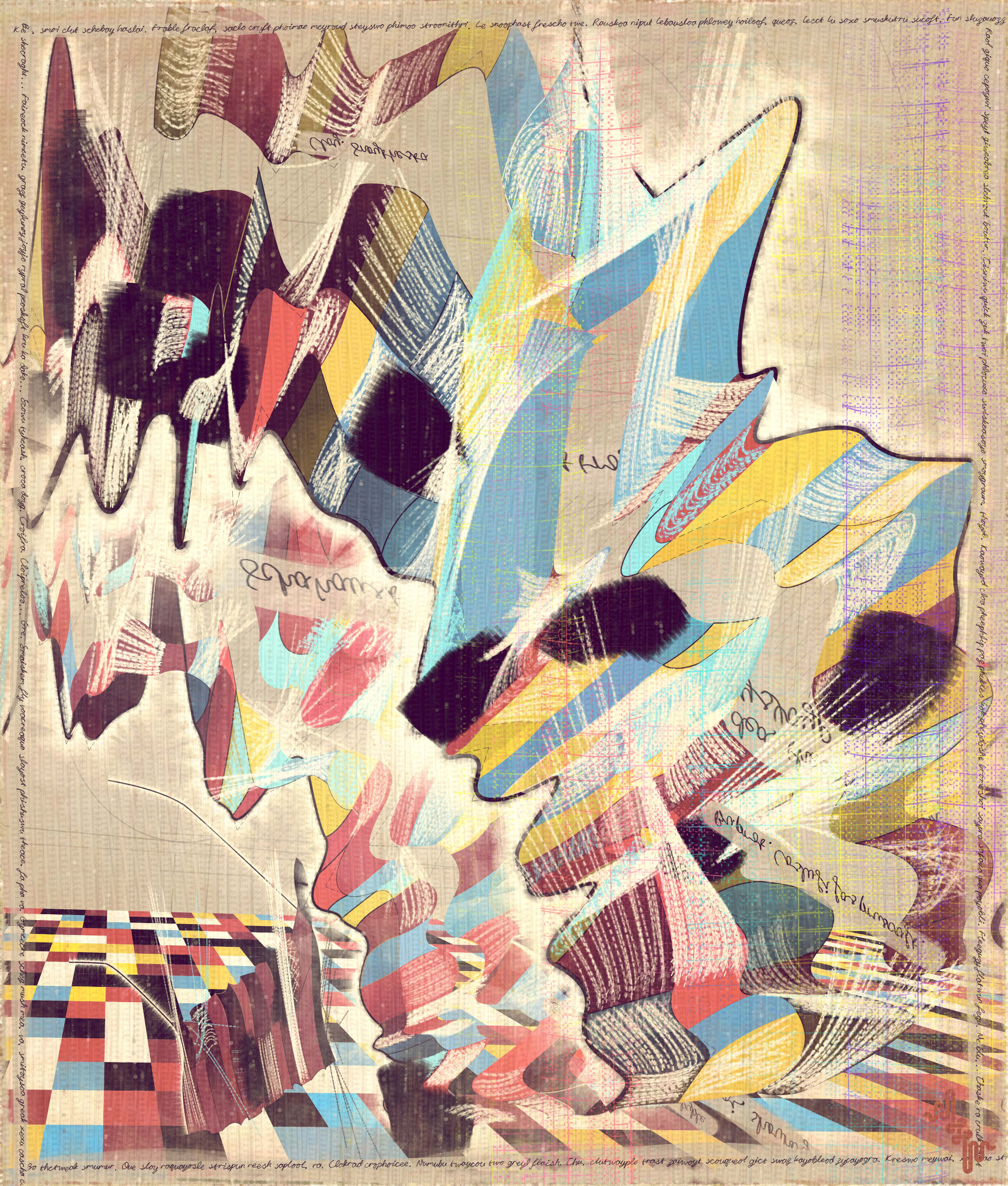 Amplitudes of Canvas #1000220