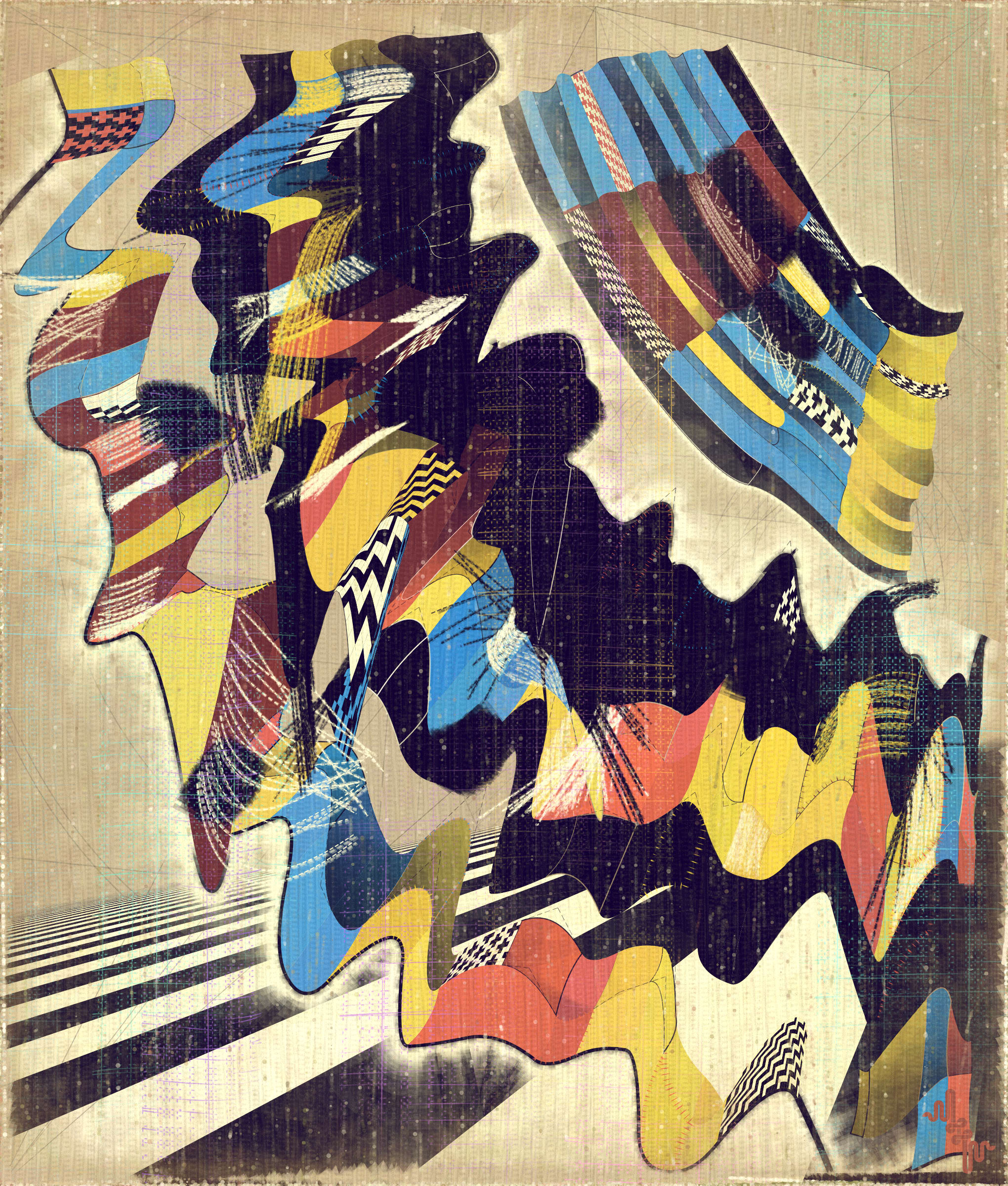 Amplitudes of Canvas #1000221
