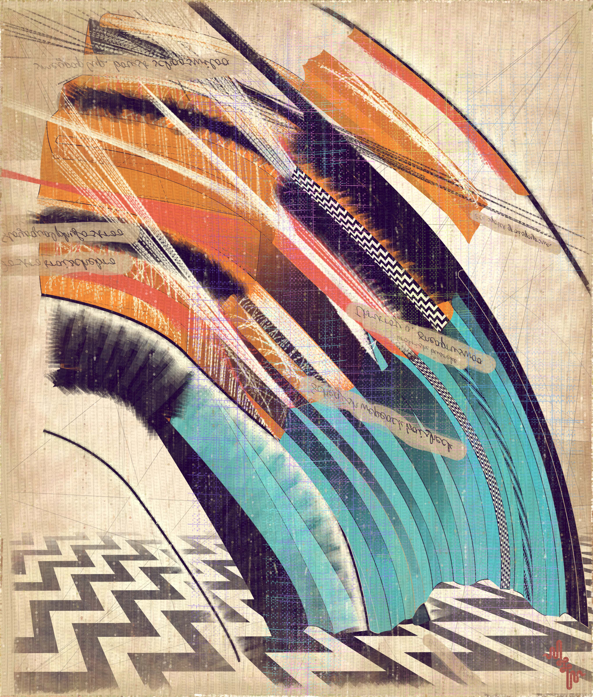 Amplitudes of Canvas #1000229