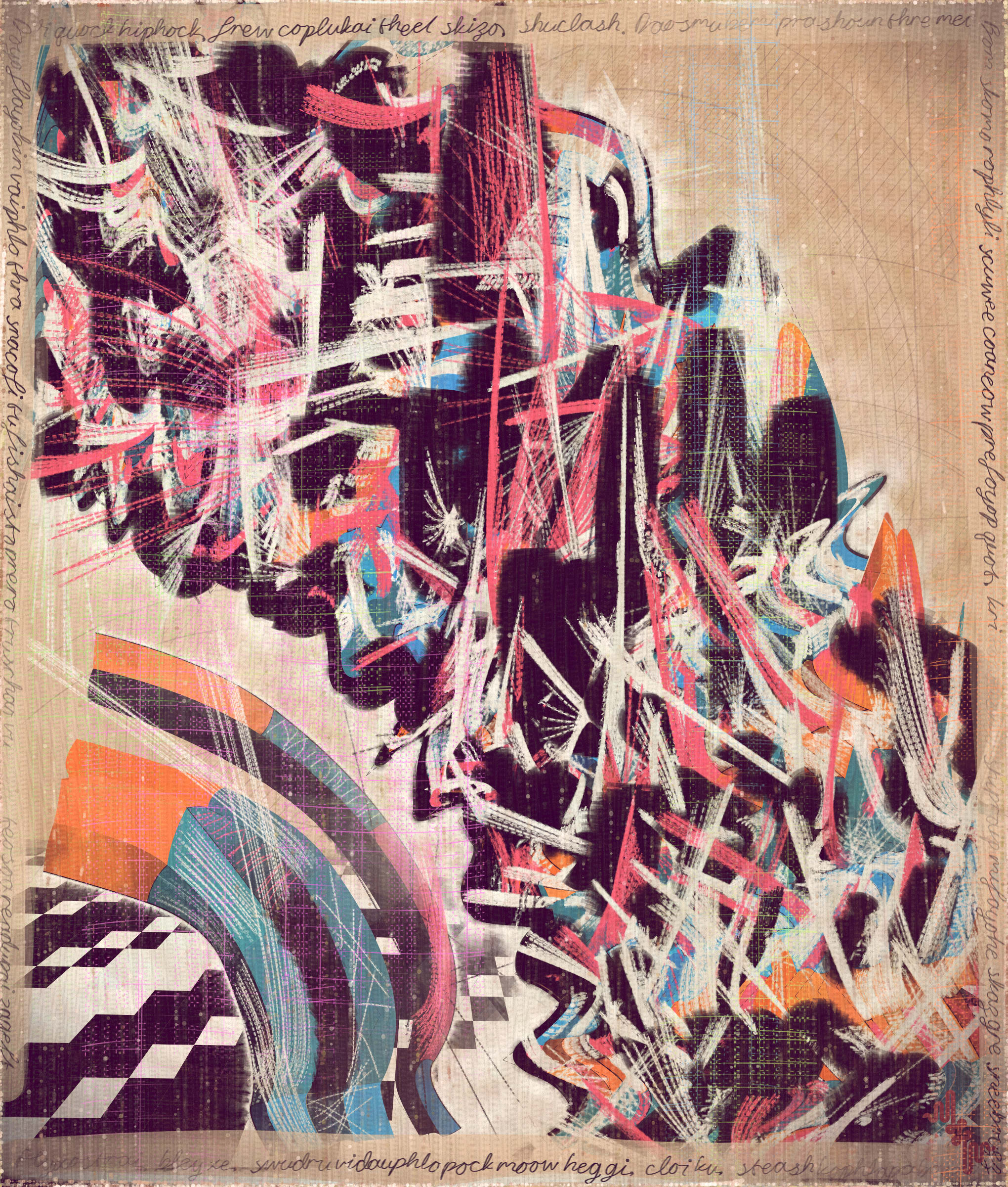 Amplitudes of Canvas #1000230