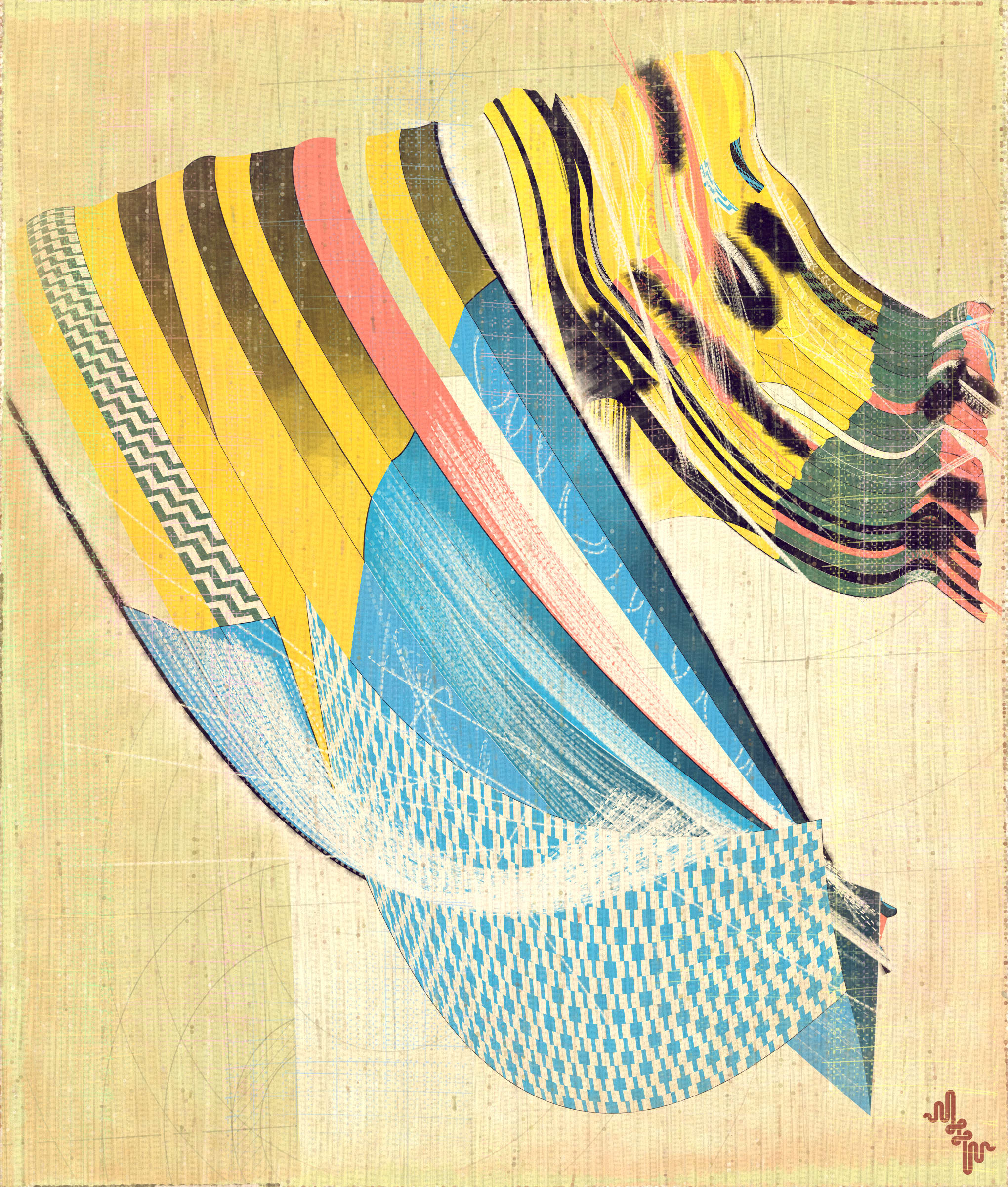 Amplitudes of Canvas #1000238