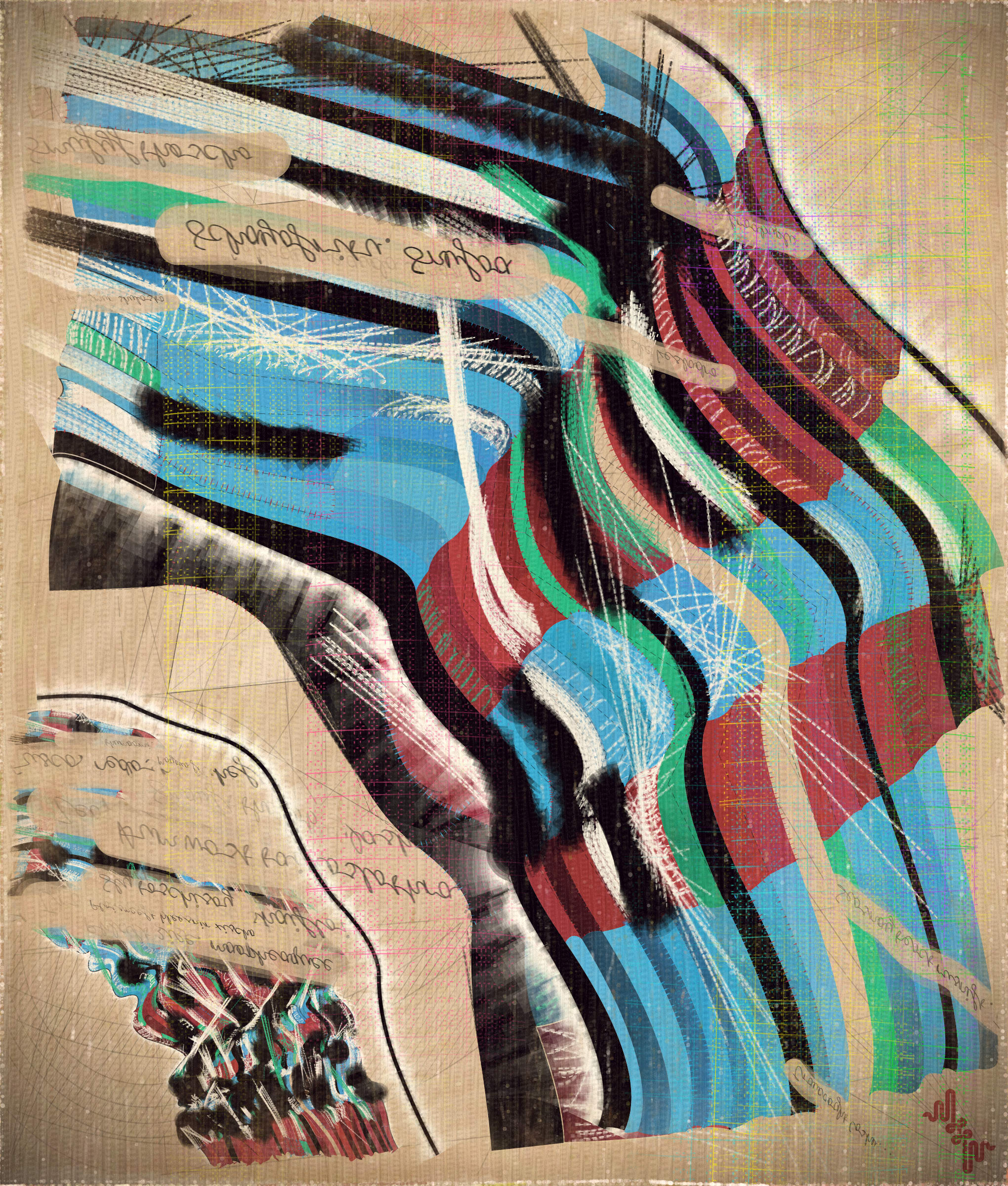 Amplitudes of Canvas #1000247