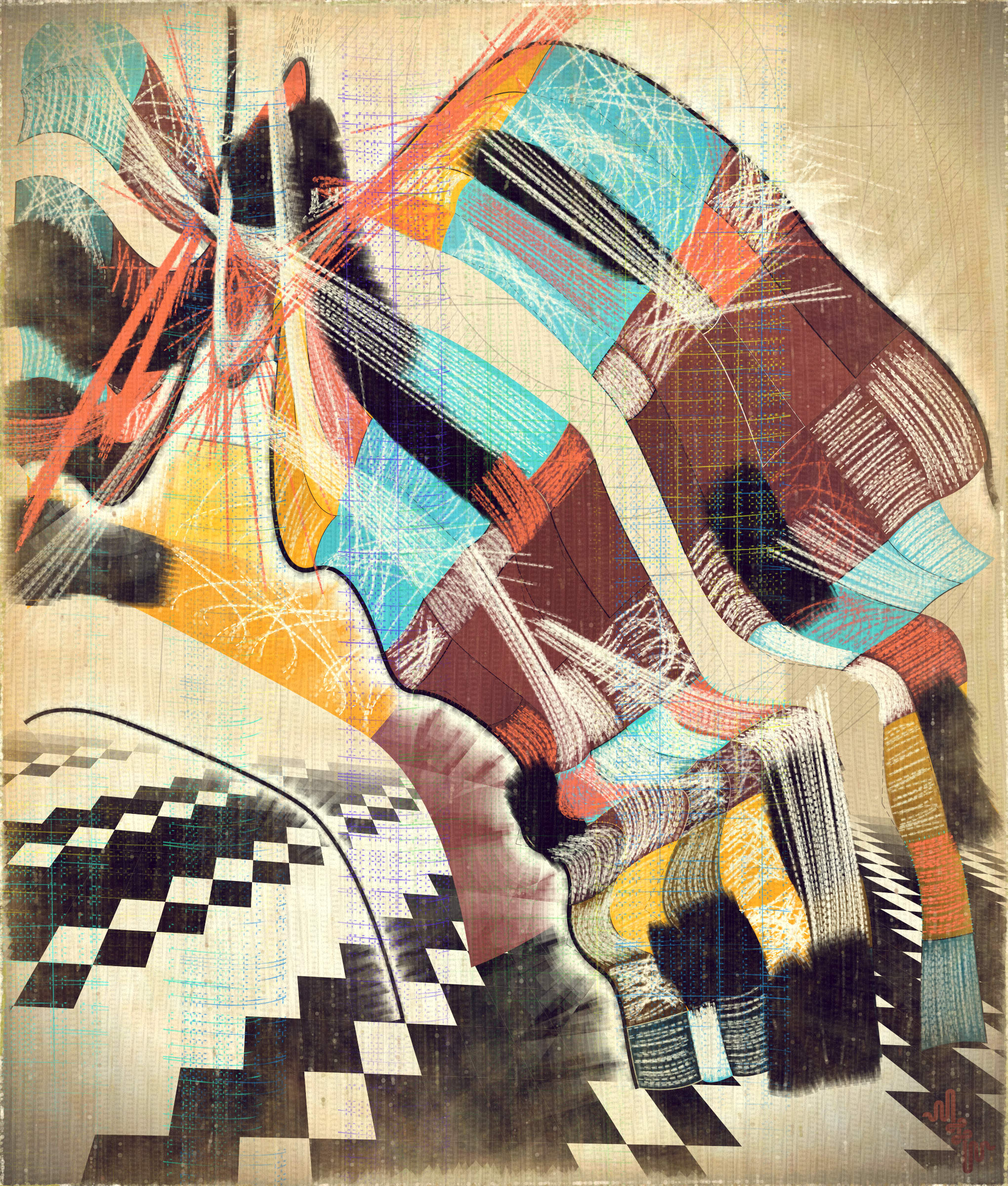 Amplitudes of Canvas #1000248