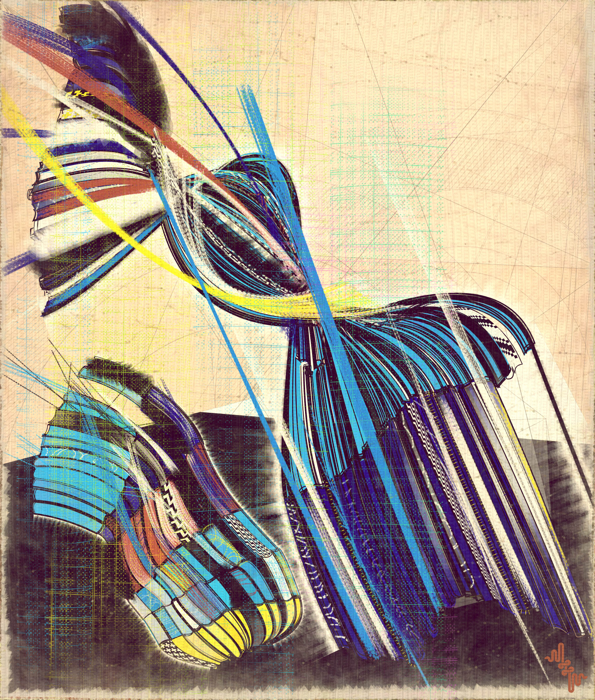 Amplitudes of Canvas #1000250