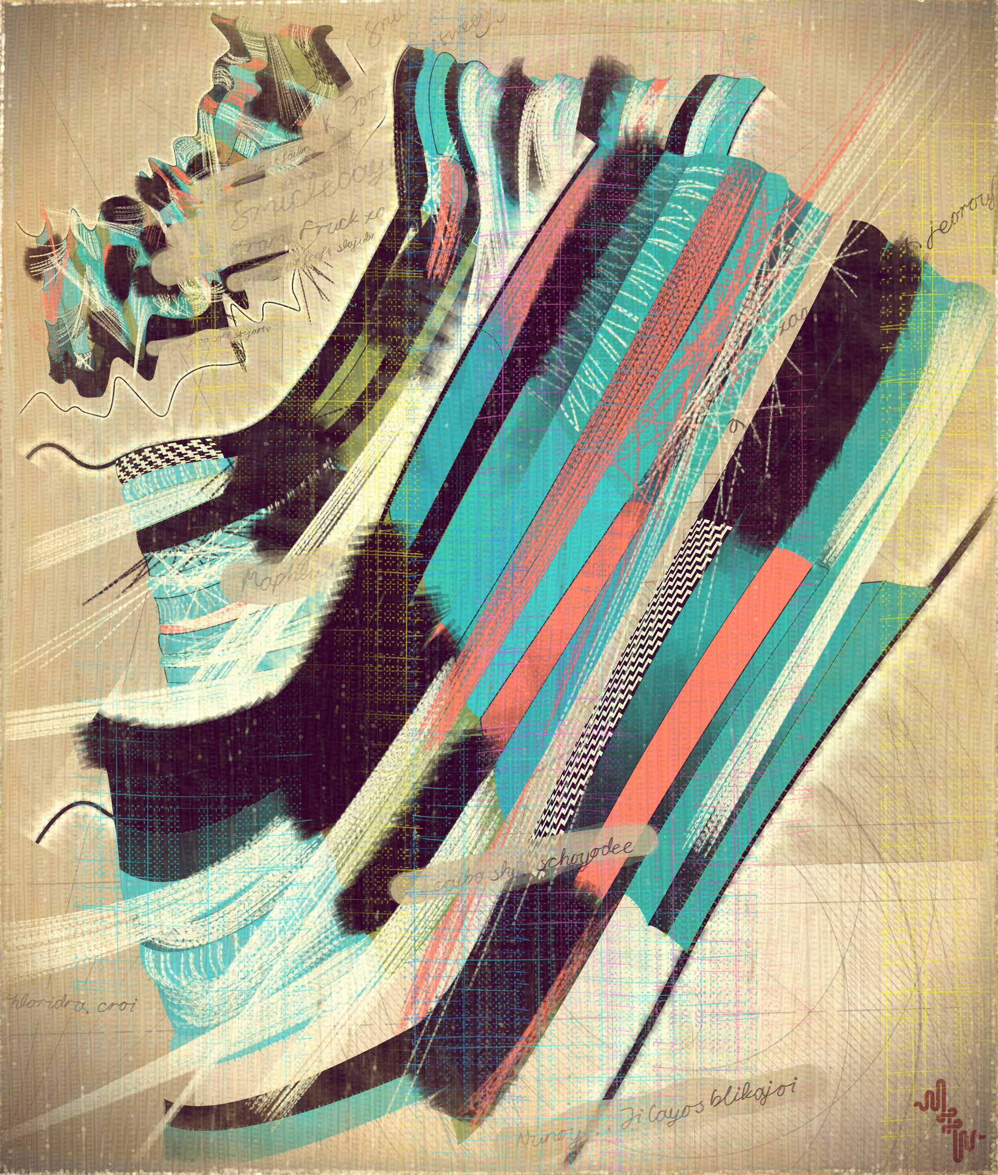 Amplitudes of Canvas #1000252