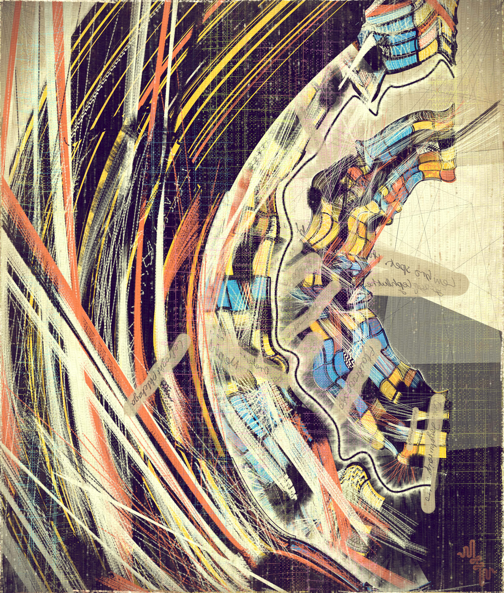 Amplitudes of Canvas #1000257
