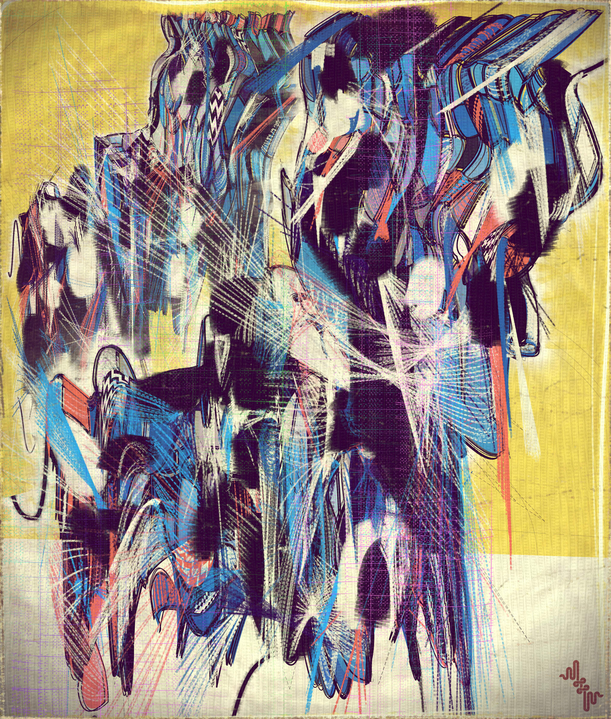 Amplitudes of Canvas #1000258
