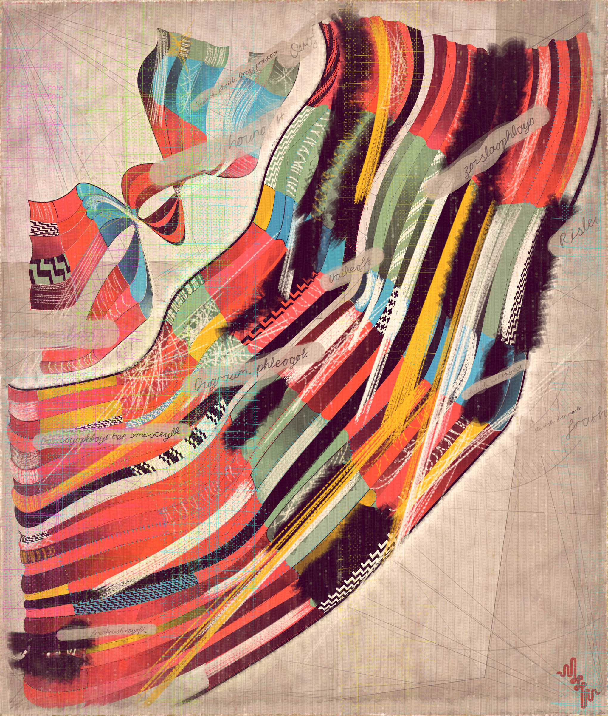 Amplitudes of Canvas #1000259