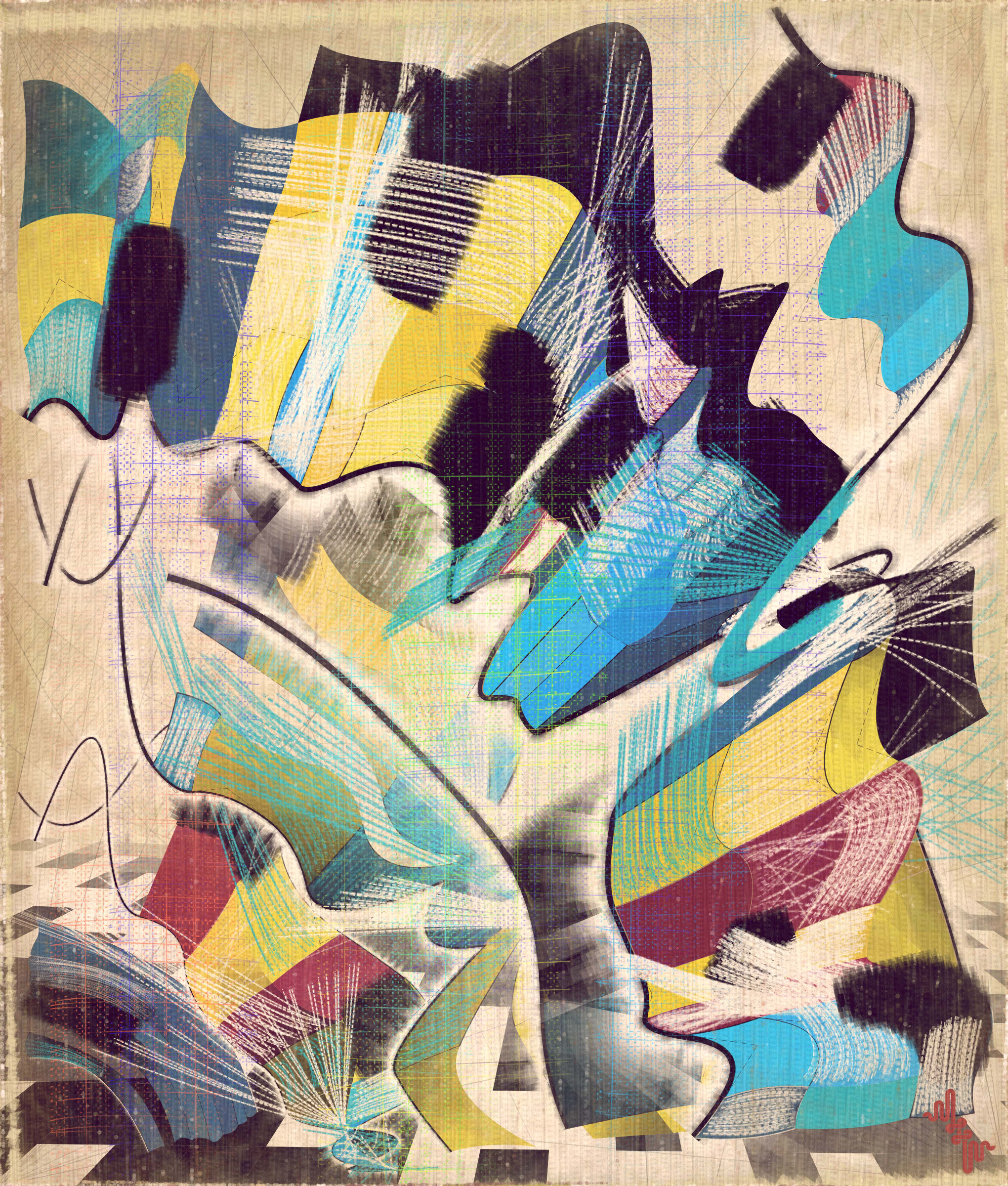 Amplitudes of Canvas #1000261