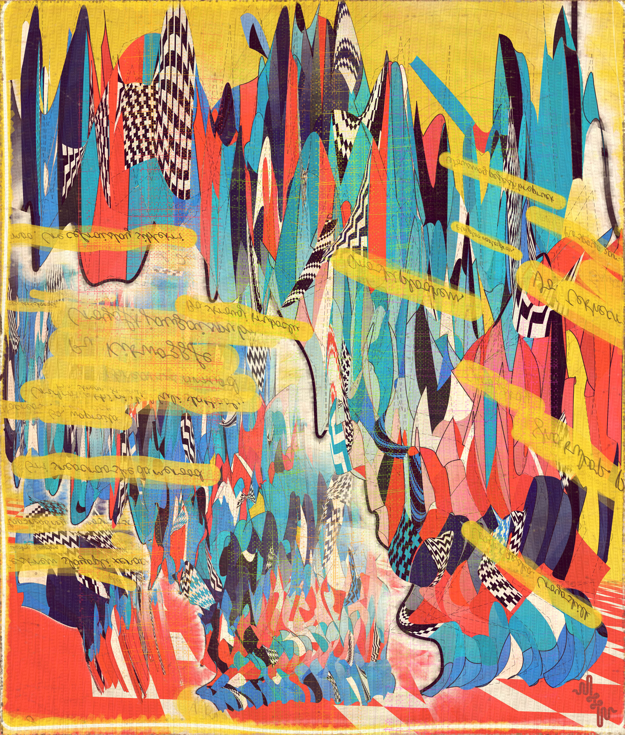 Amplitudes of Canvas #1000262