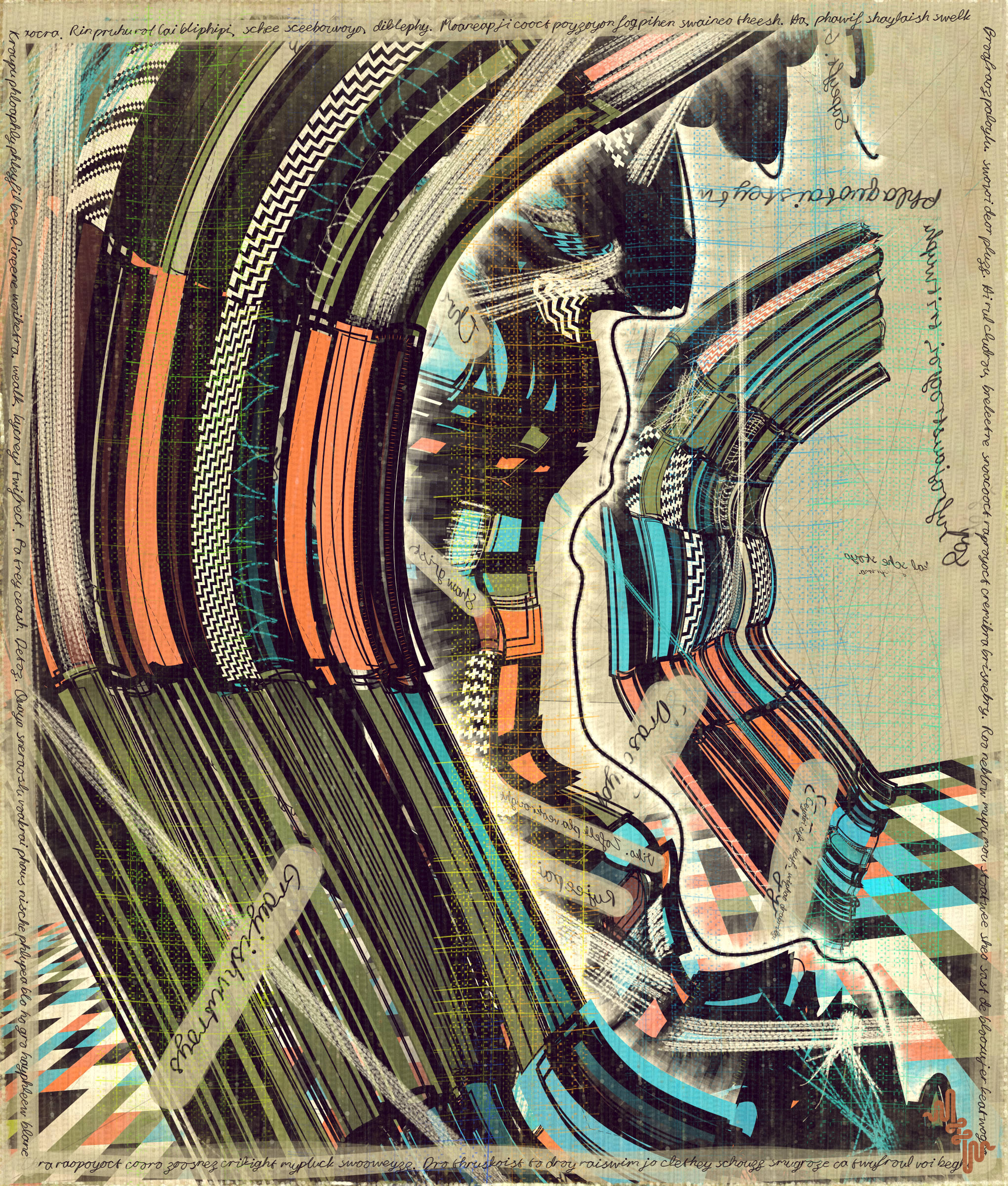 Amplitudes of Canvas #1000267