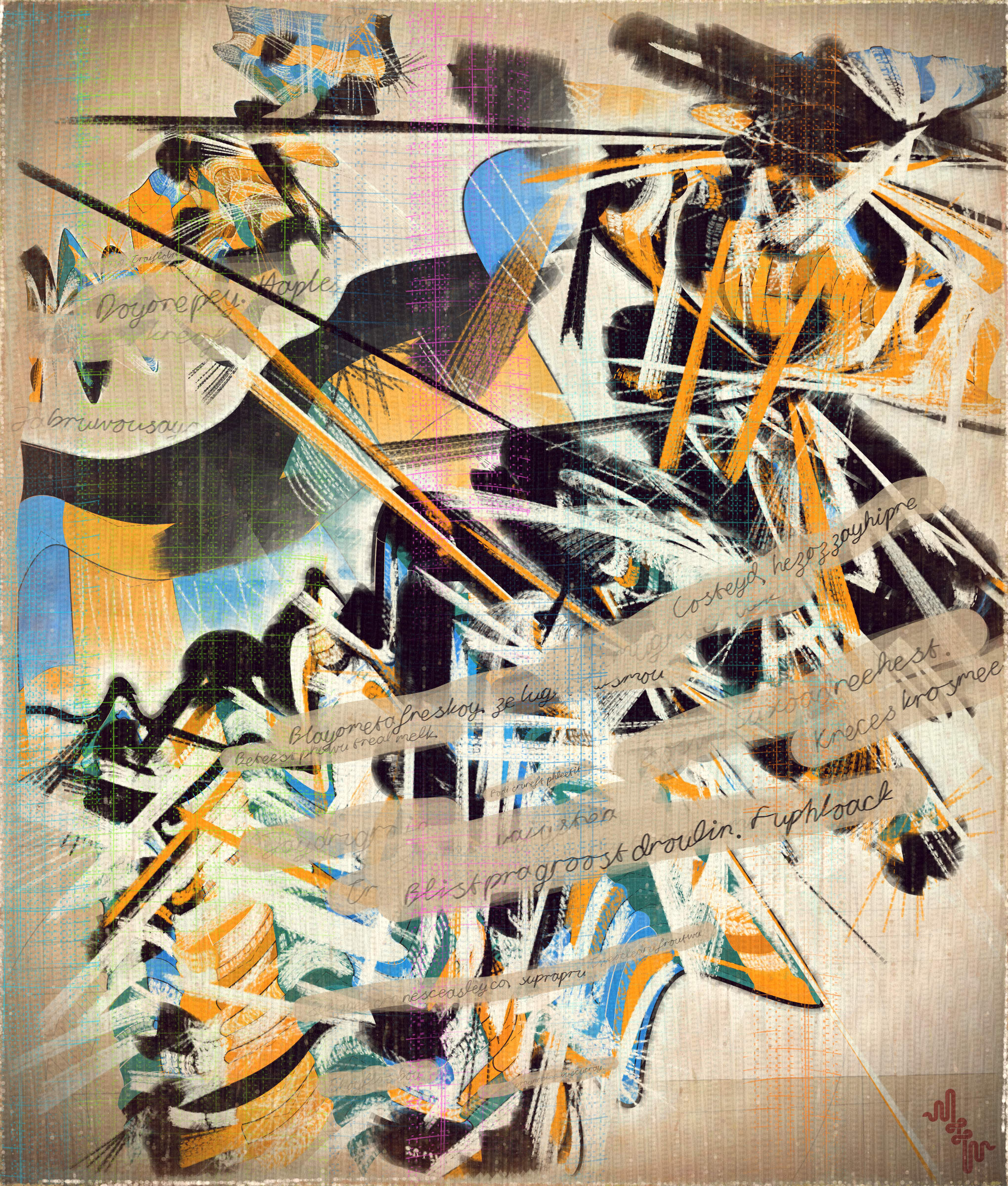 Amplitudes of Canvas #1000269