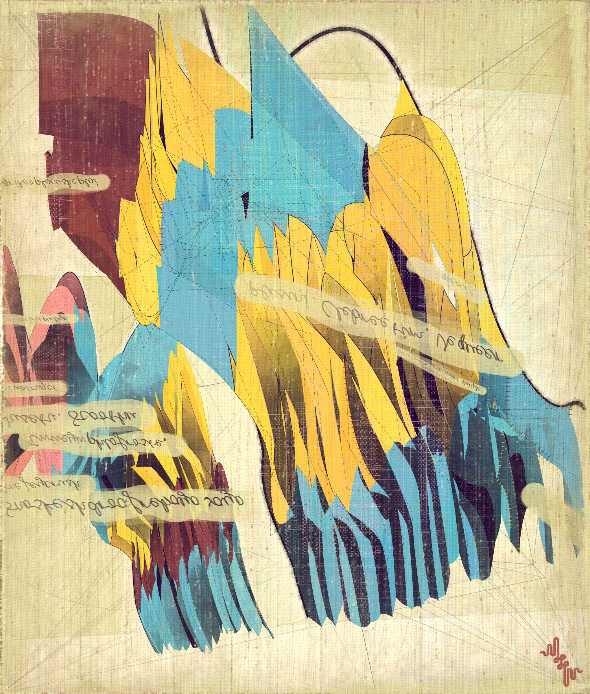 Amplitudes of Canvas #1000270