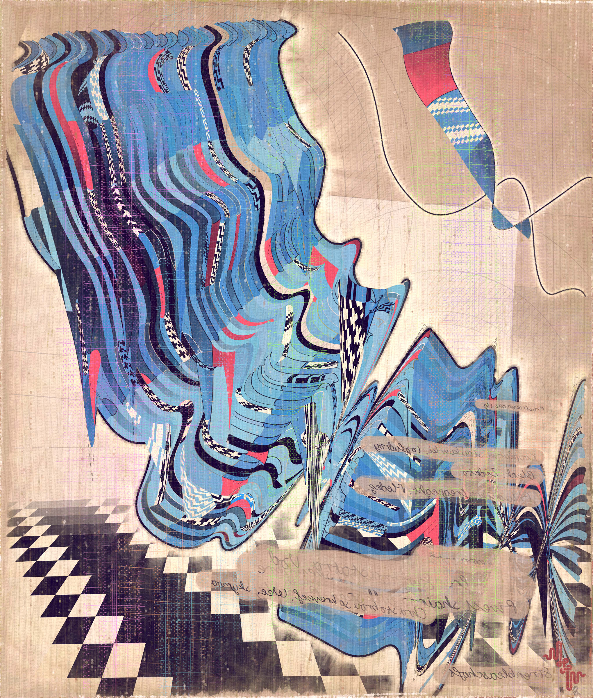 Amplitudes of Canvas #1000278