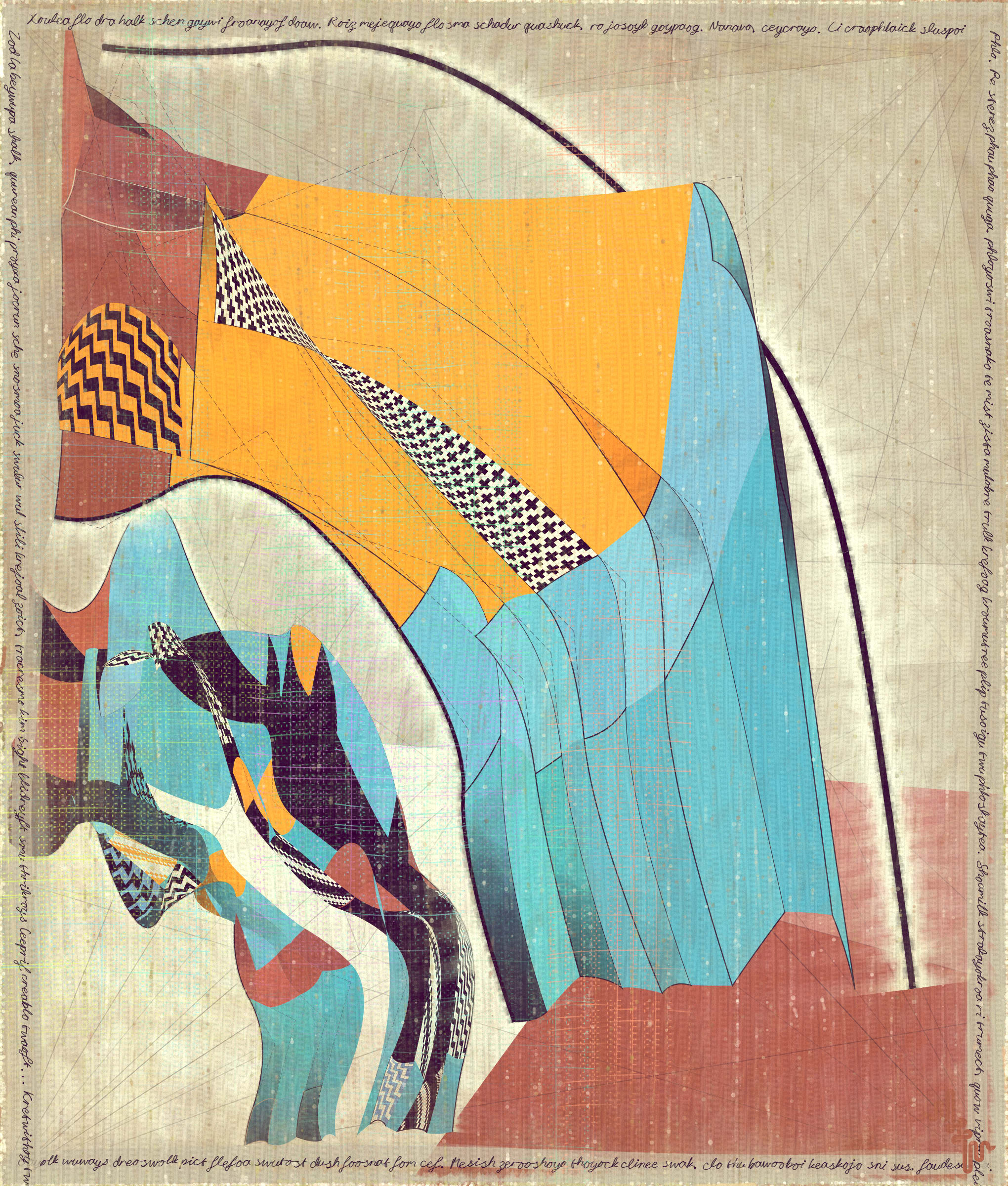 Amplitudes of Canvas #1000287