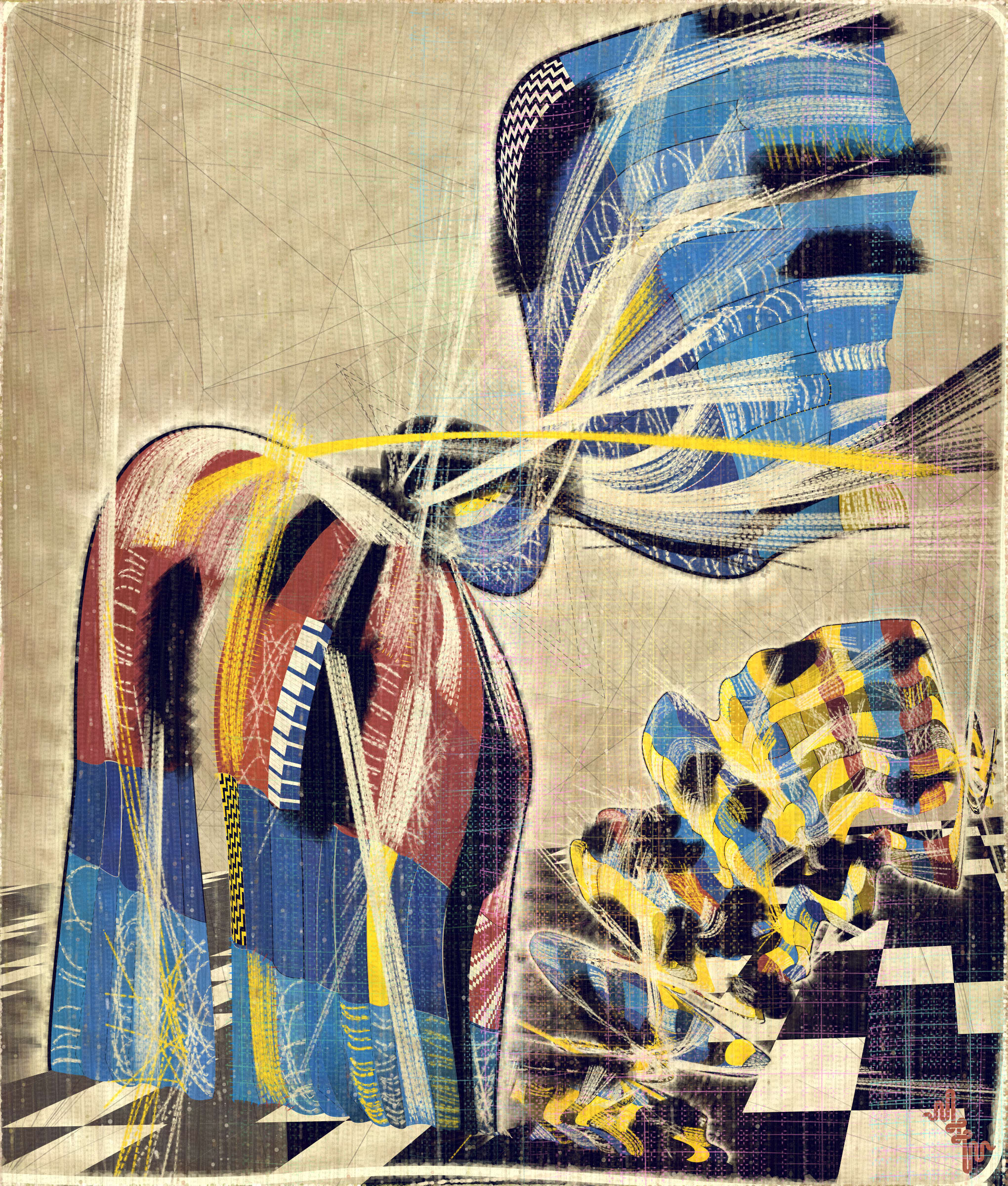 Amplitudes of Canvas #1000293