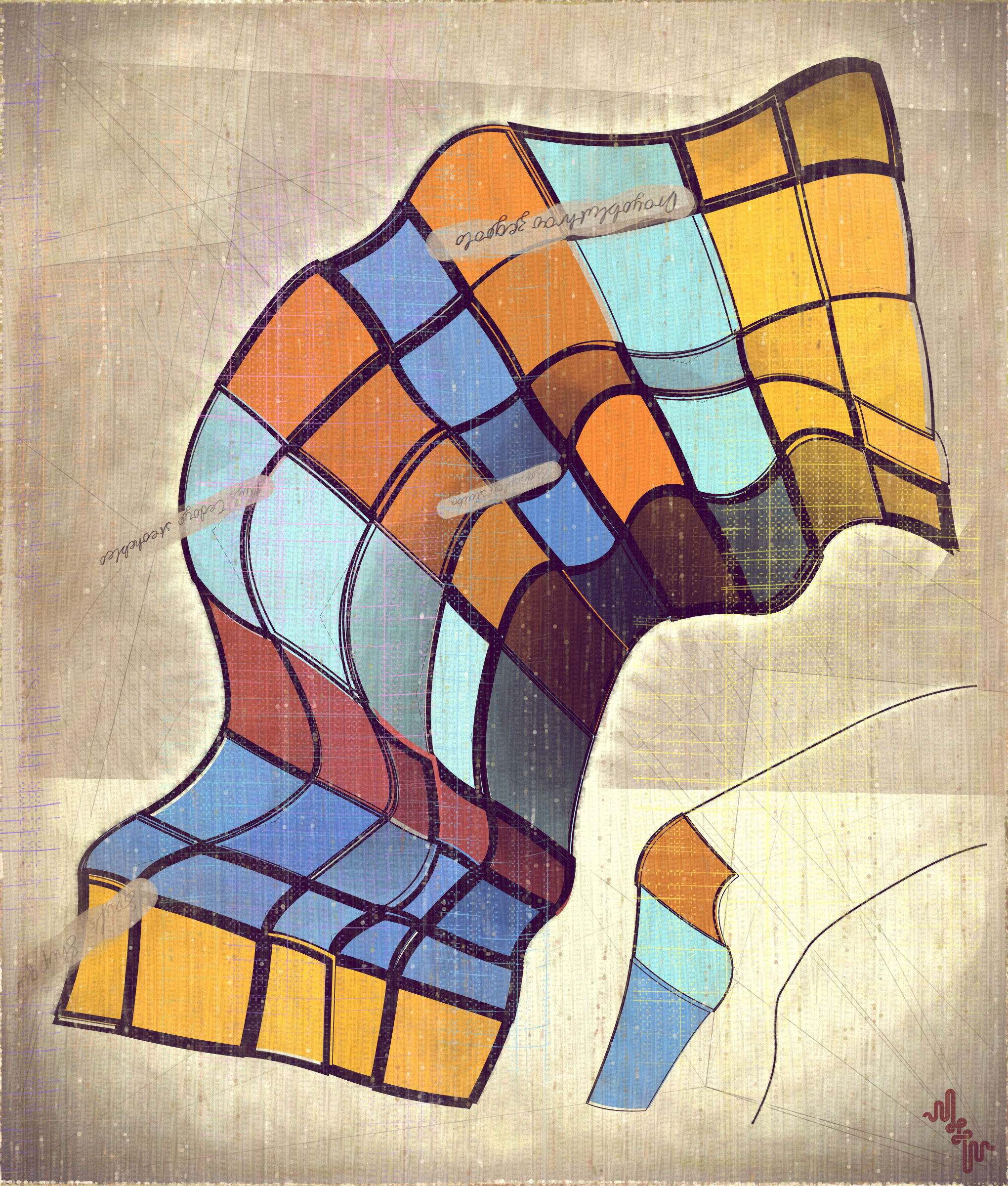 Amplitudes of Canvas #1000296