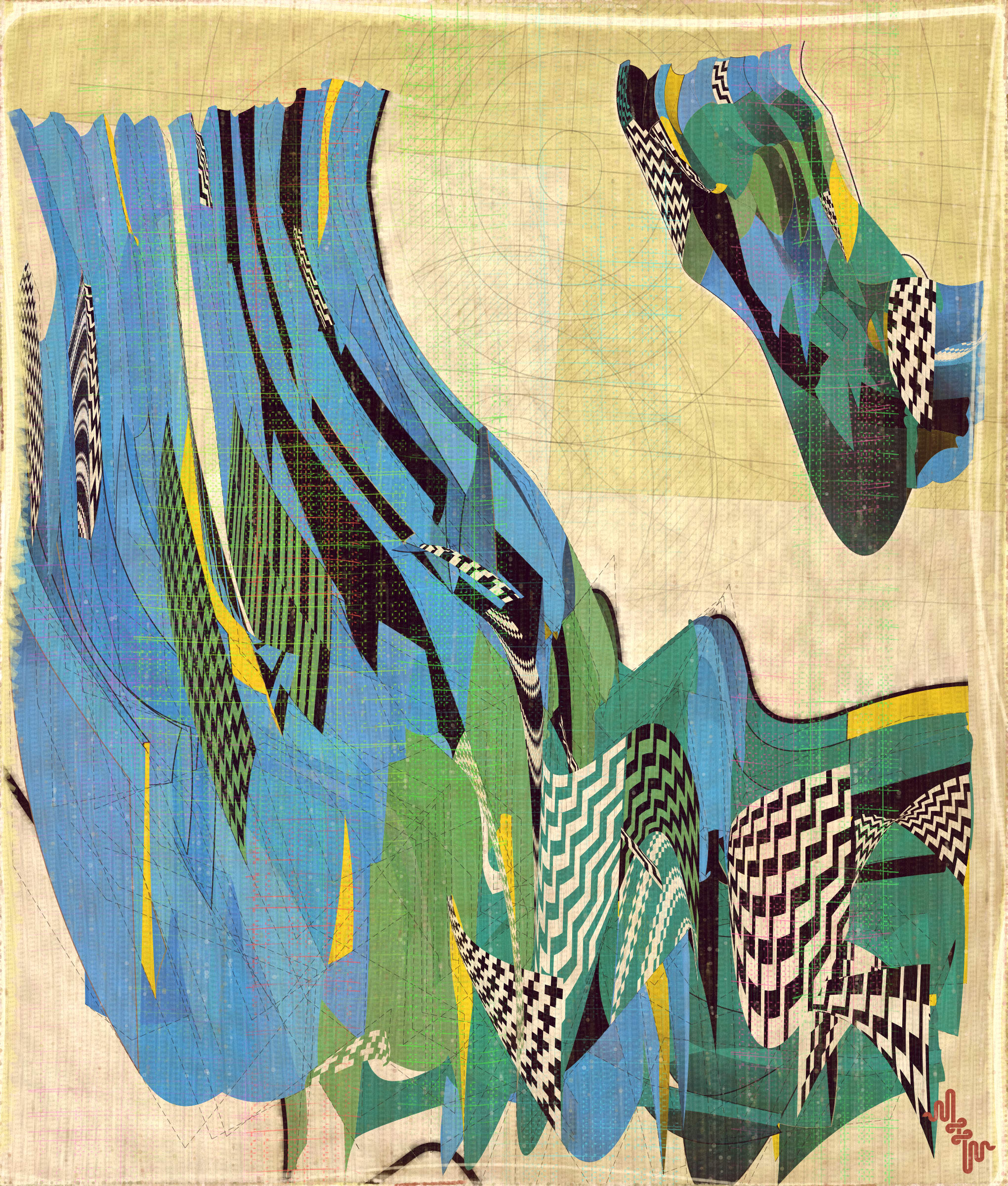 Amplitudes of Canvas #1000297