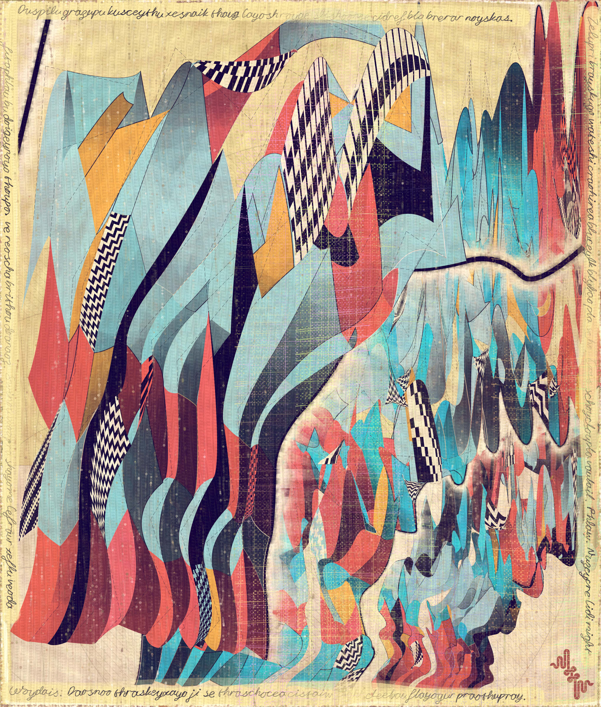Amplitudes of Canvas #1000298