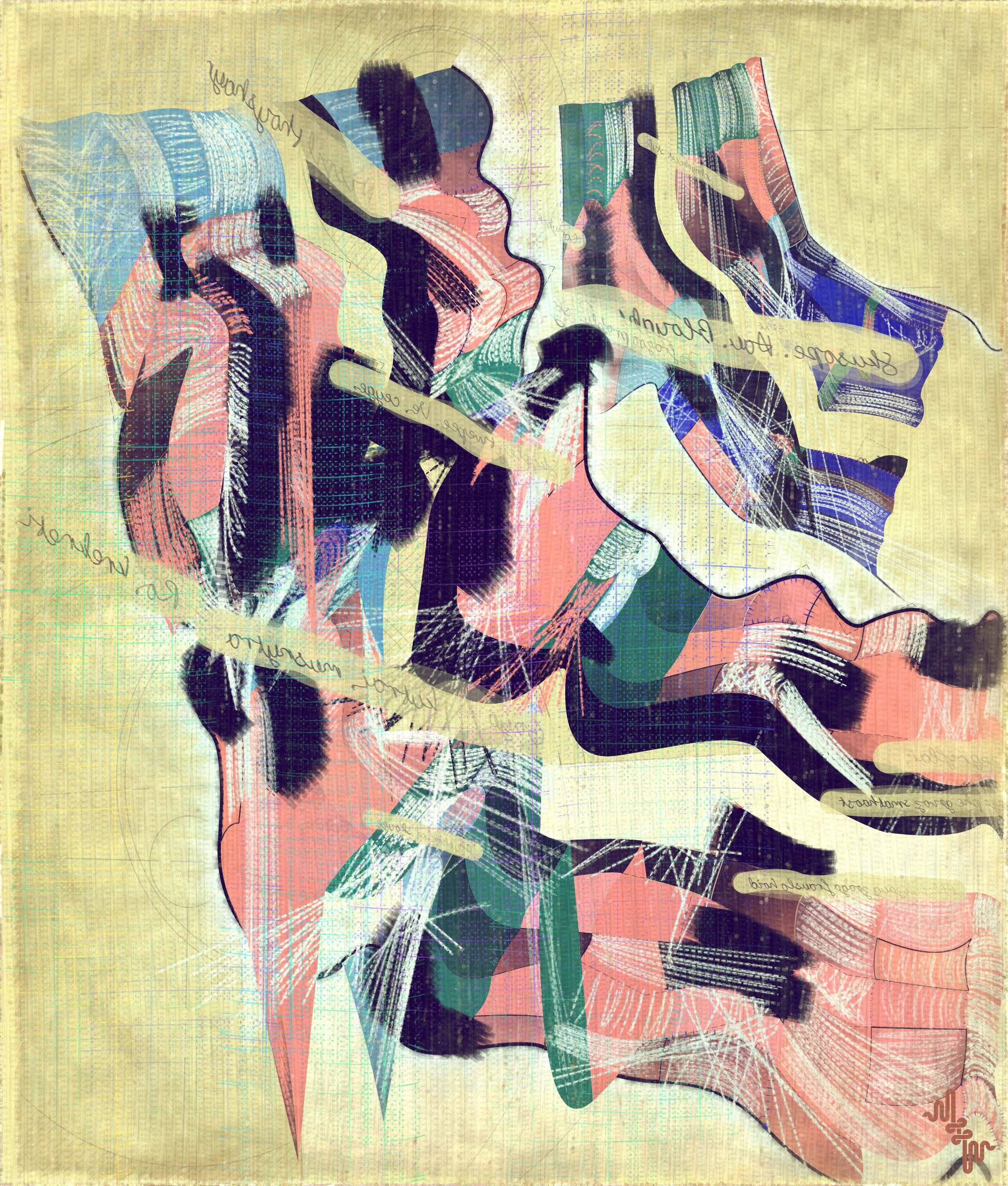 Amplitudes of Canvas #1000301