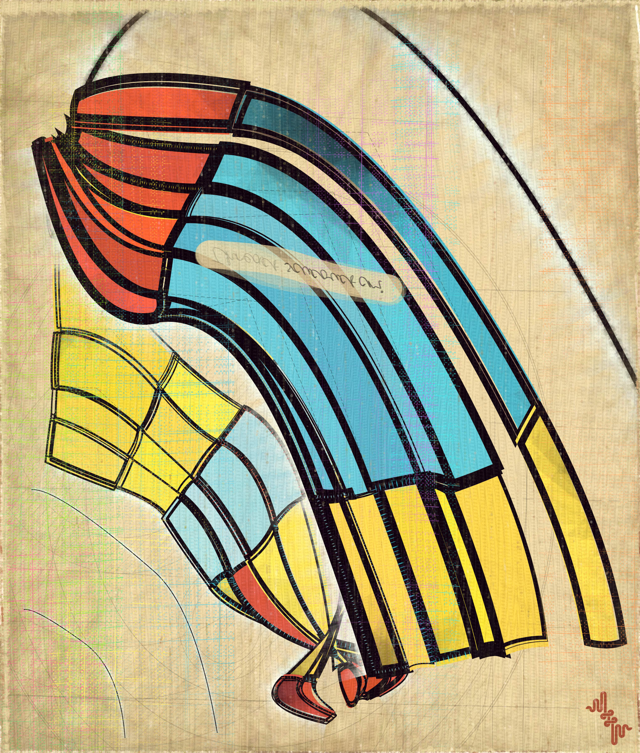 Amplitudes of Canvas #1000306