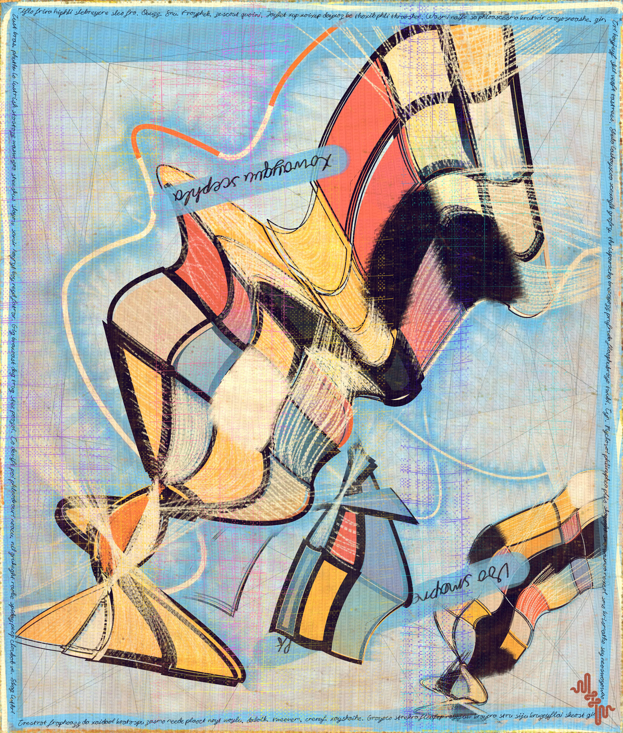Amplitudes of Canvas #1000314