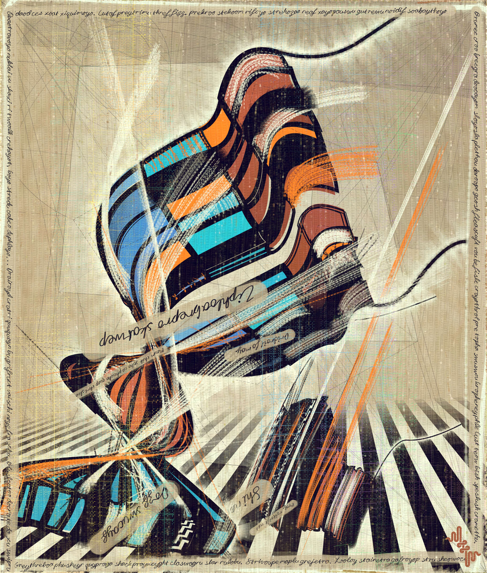 Amplitudes of Canvas #1000315