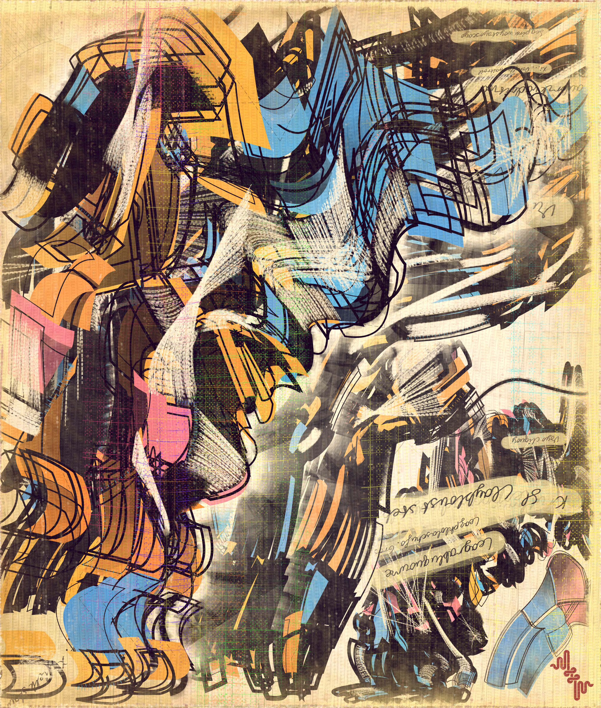 Amplitudes of Canvas #1000331